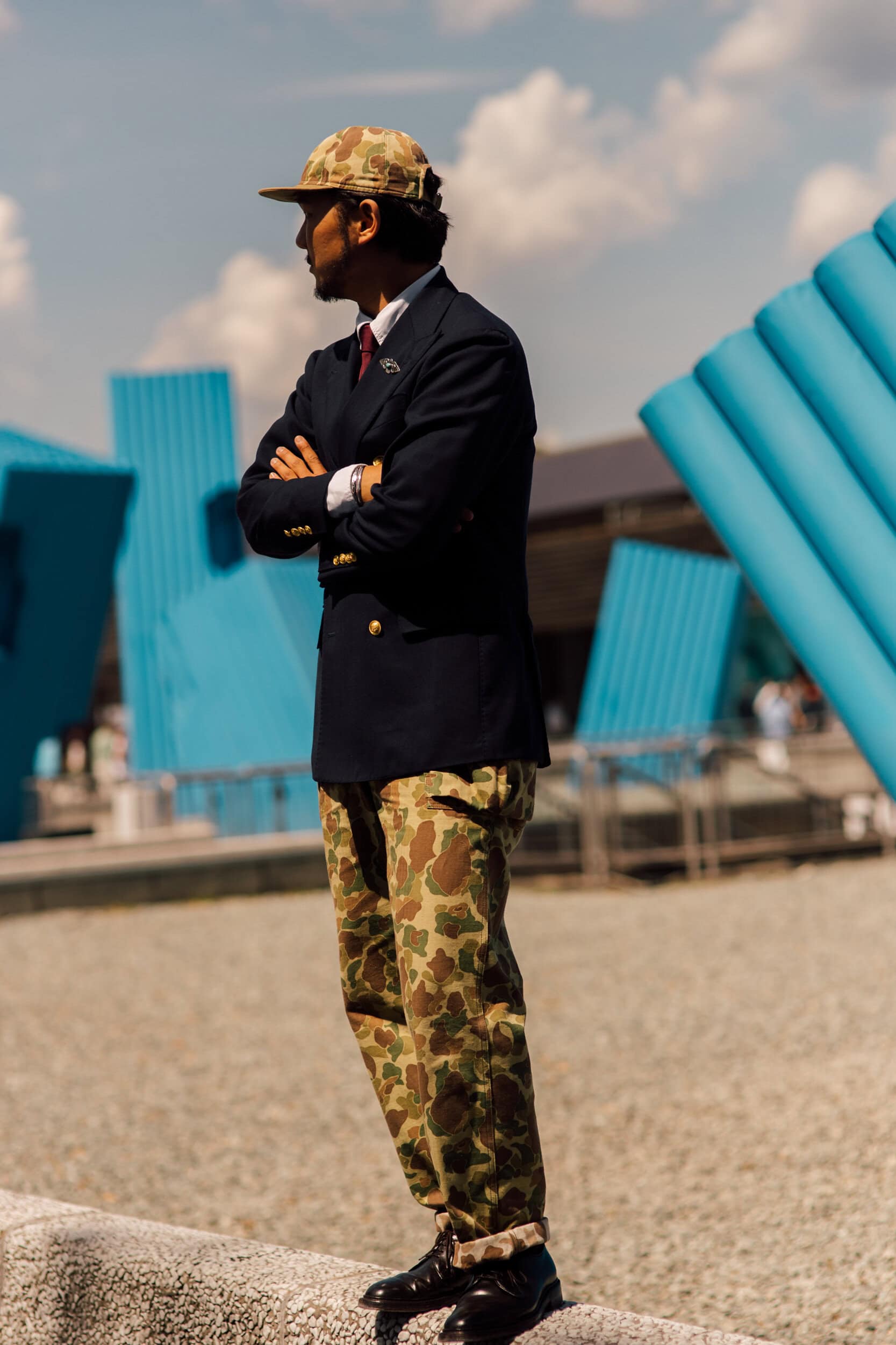 Firenze Pitti Uomo Men's Street Style Spring 2027 Shows