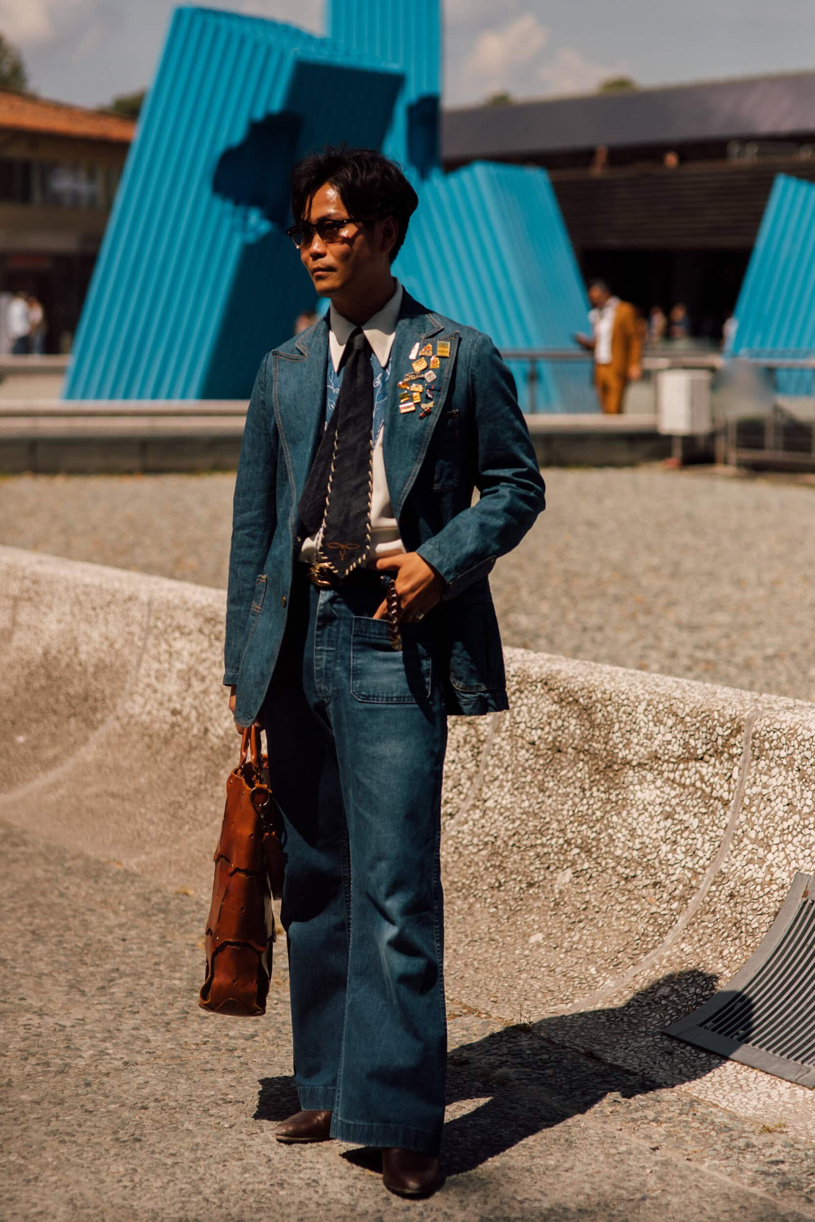 Firenze Pitti Uomo Men's Street Style Spring 2027 Shows