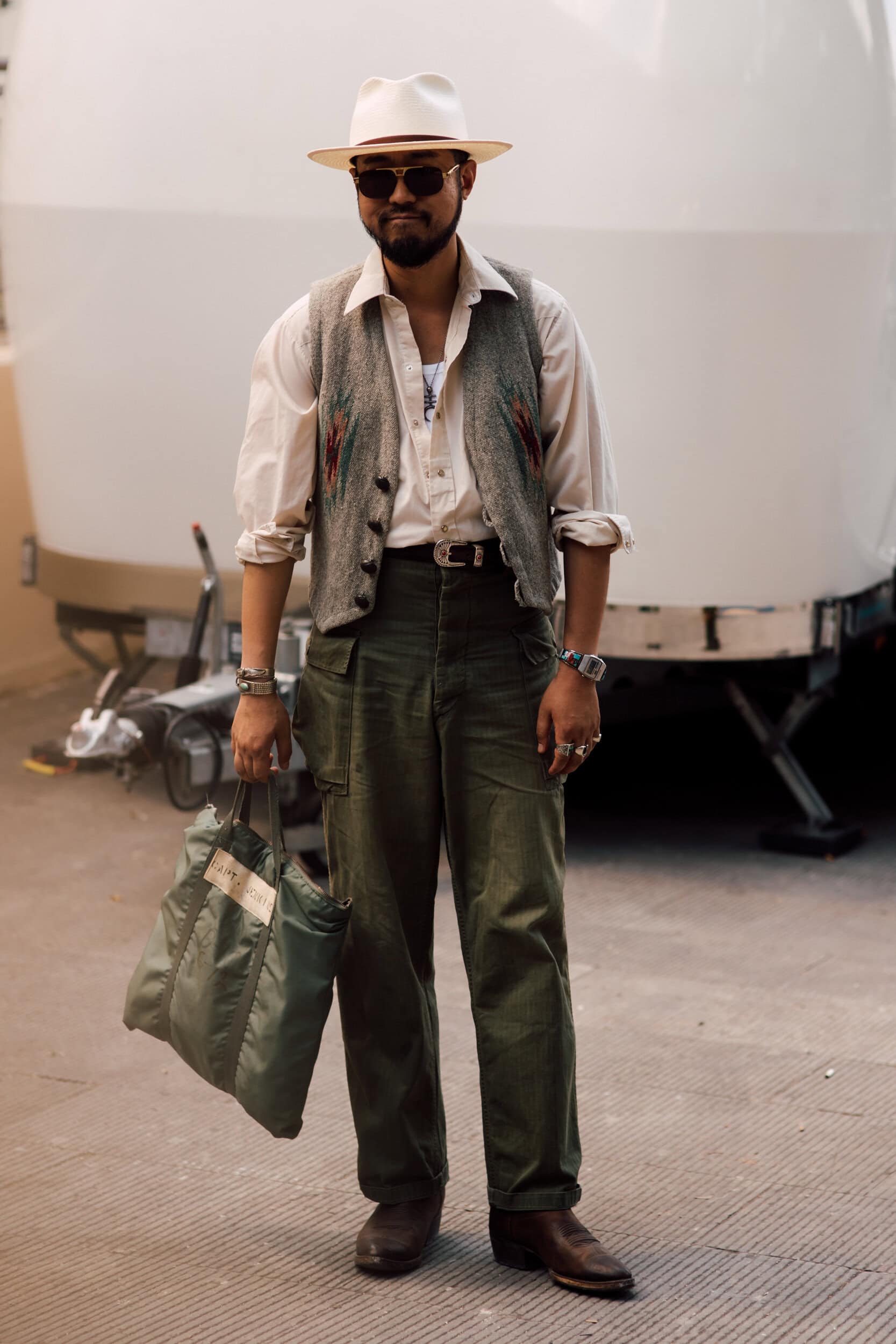 Firenze Pitti Uomo Men's Street Style Spring 2027 Shows