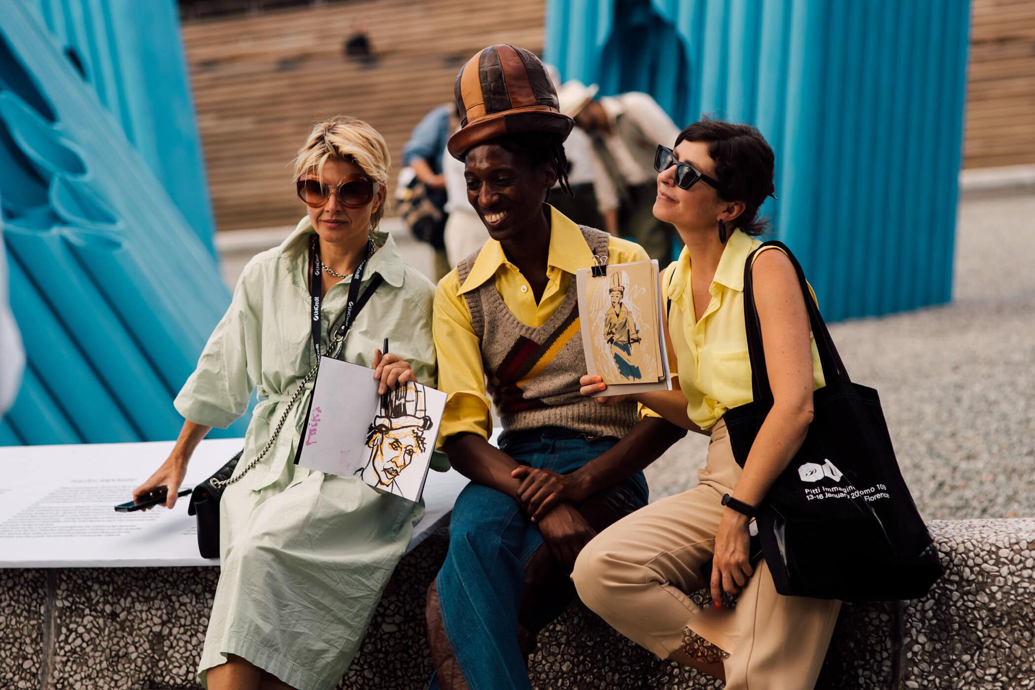 Firenze Pitti Uomo Men's Street Style Spring 2027 Shows
