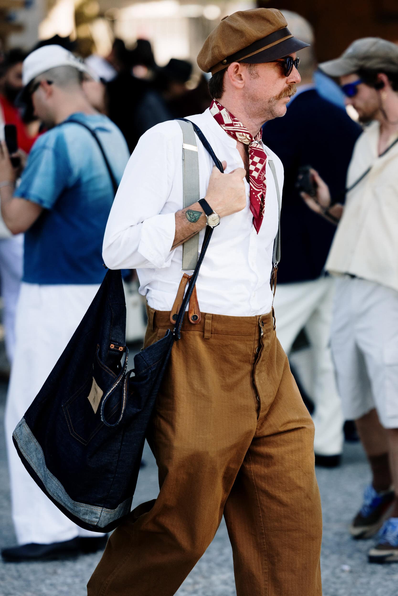 Firenze Pitti Uomo Men's Street Style Spring 2027 Shows