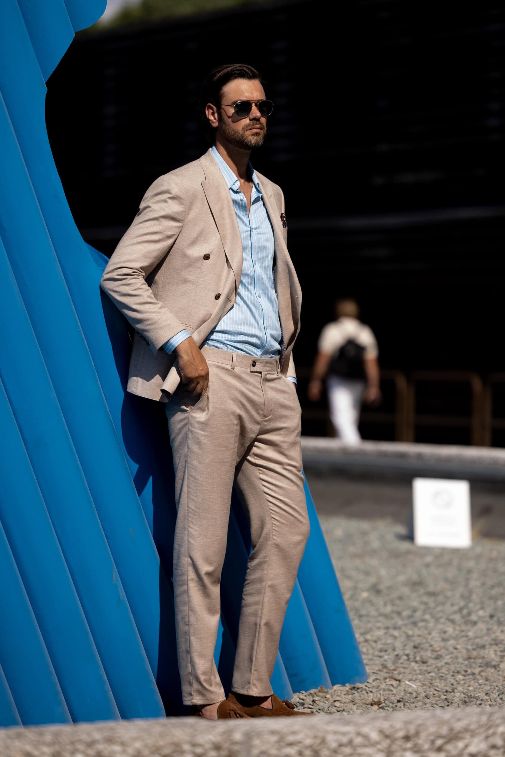 Firenze Pitti Uomo Men's Street Style Spring 2027 Shows