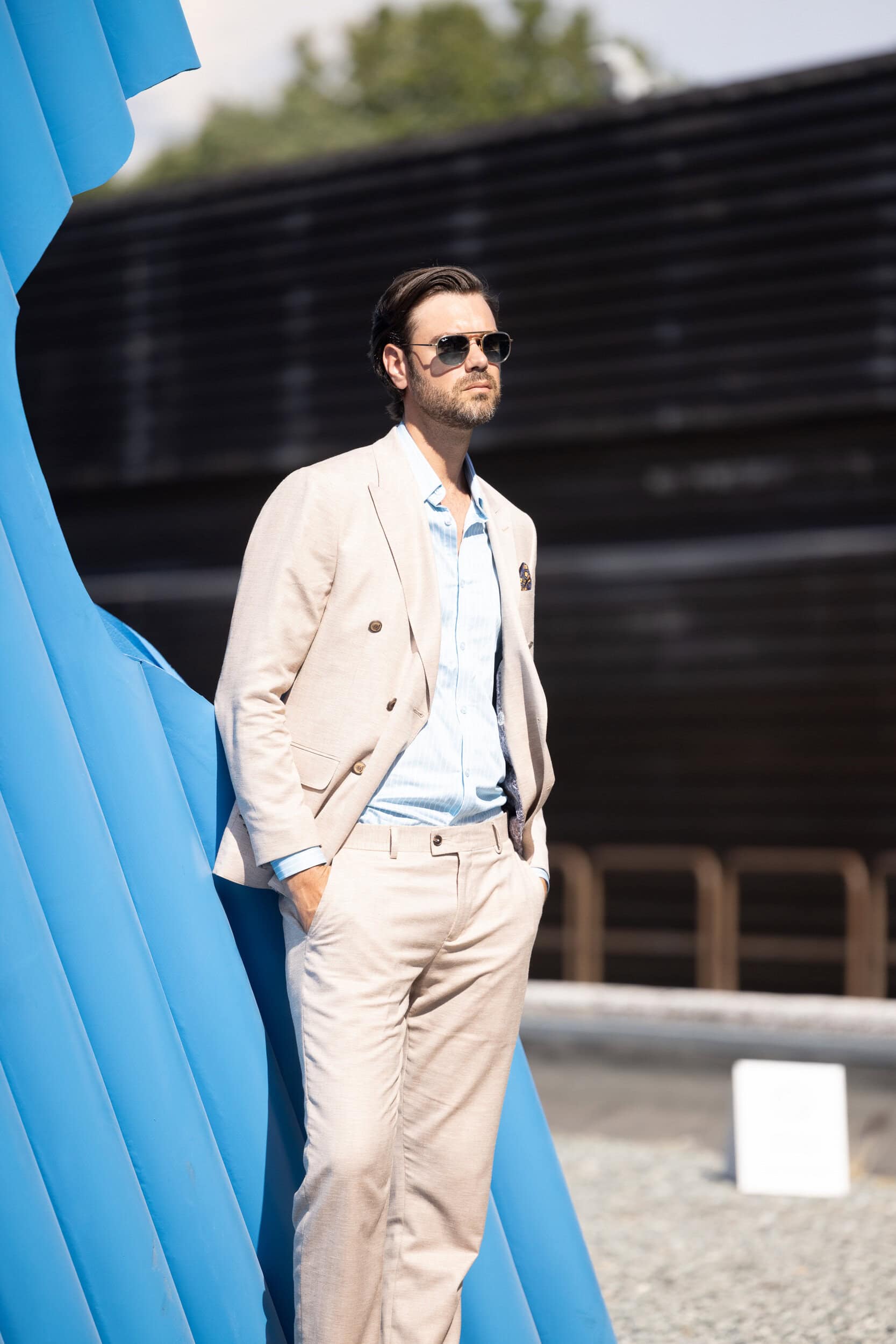 Firenze Pitti Uomo Men's Street Style Spring 2027 Shows