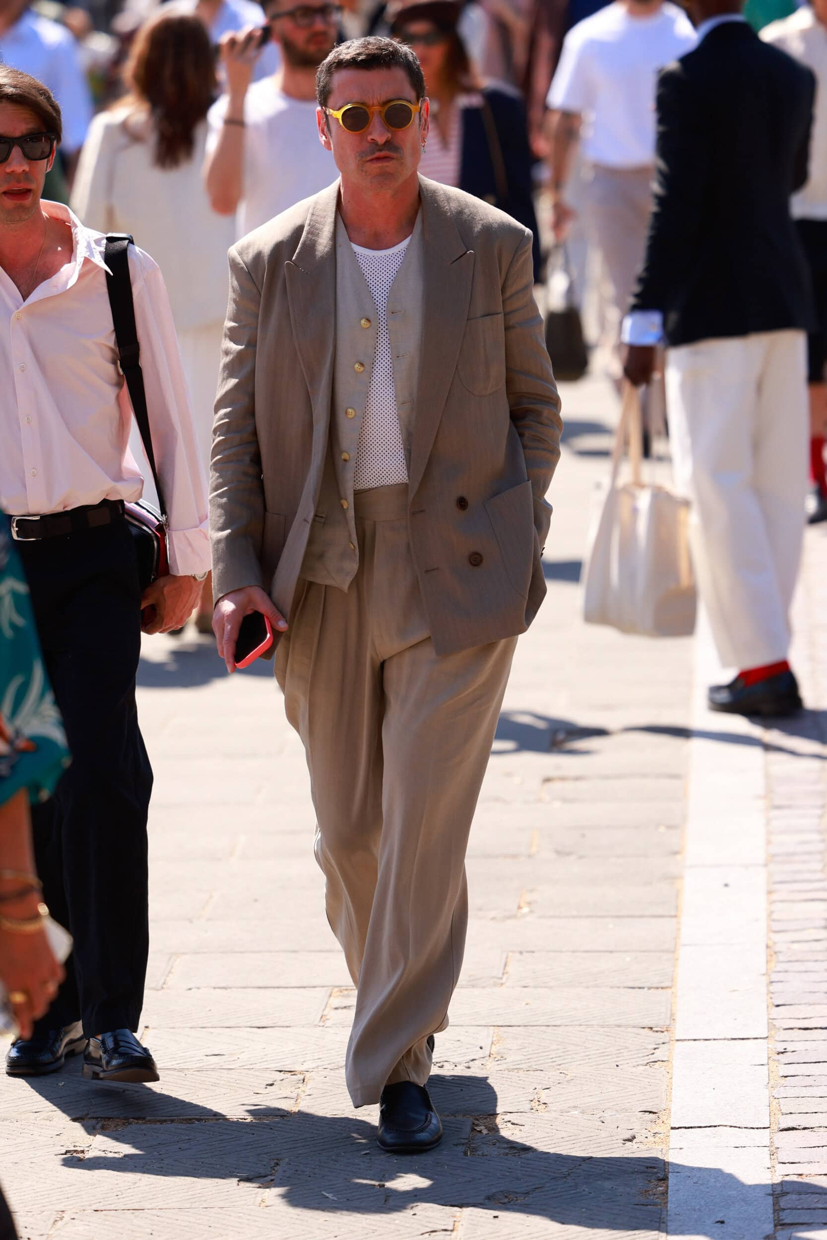 Firenze Pitti Uomo Men's Street Style Spring 2027 Shows