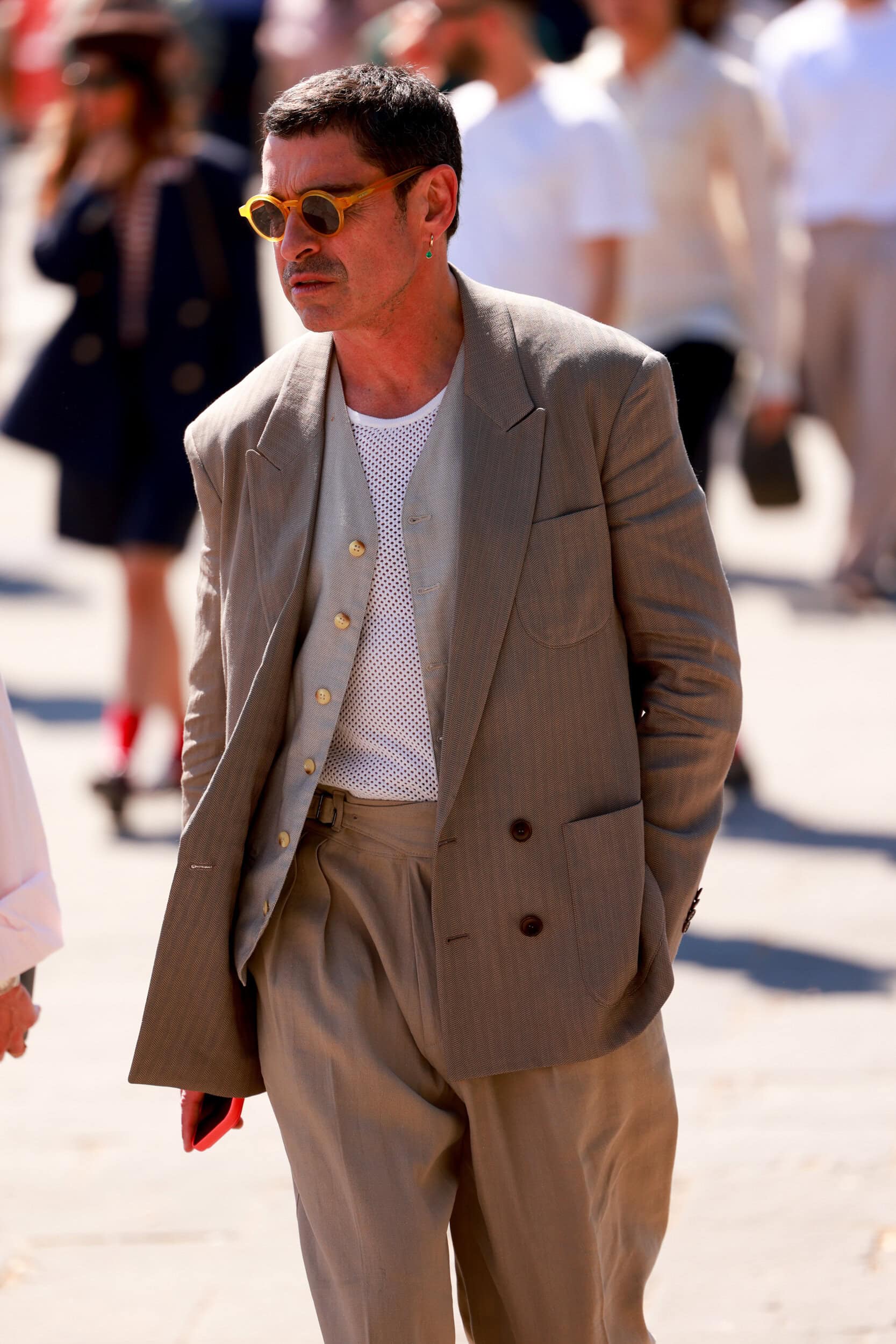Firenze Pitti Uomo Men's Street Style Spring 2027 Shows