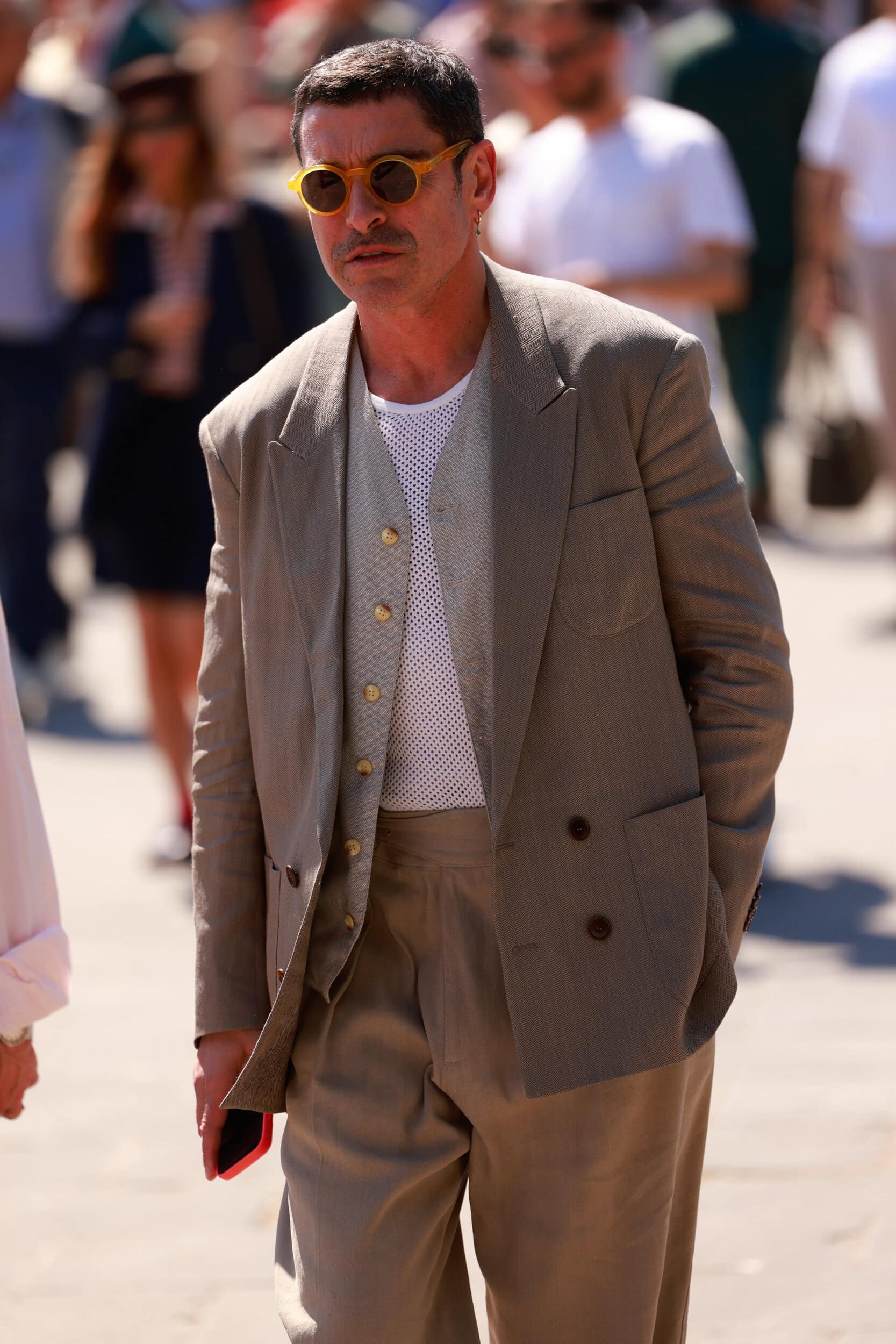 Firenze Pitti Uomo Men's Street Style Spring 2027 Shows