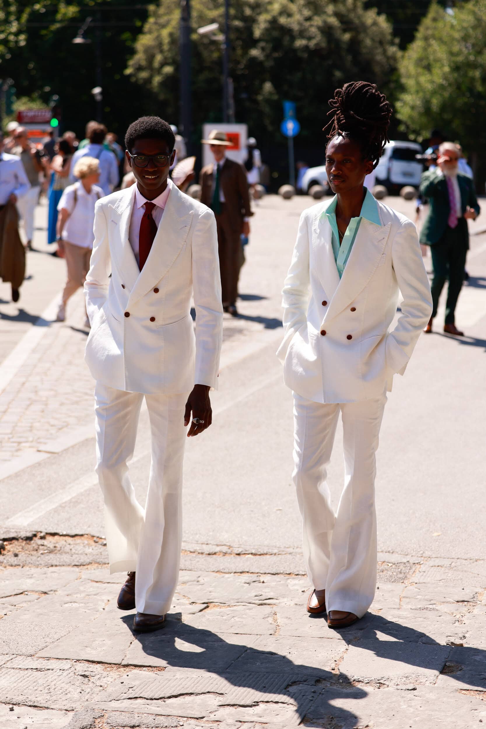 Firenze Pitti Uomo Men's Street Style Spring 2027 Shows