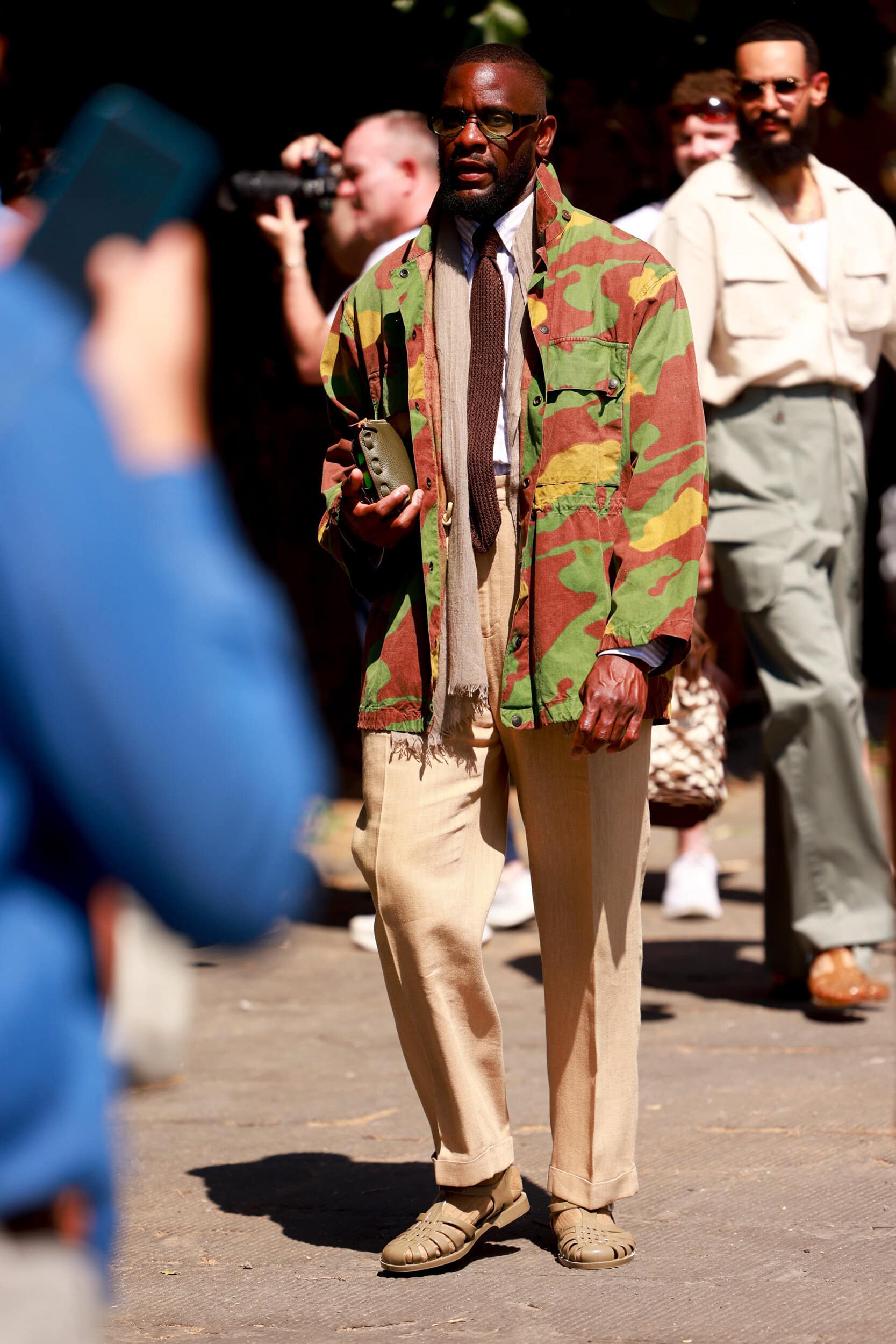 Firenze Pitti Uomo Men's Street Style Spring 2027 Shows