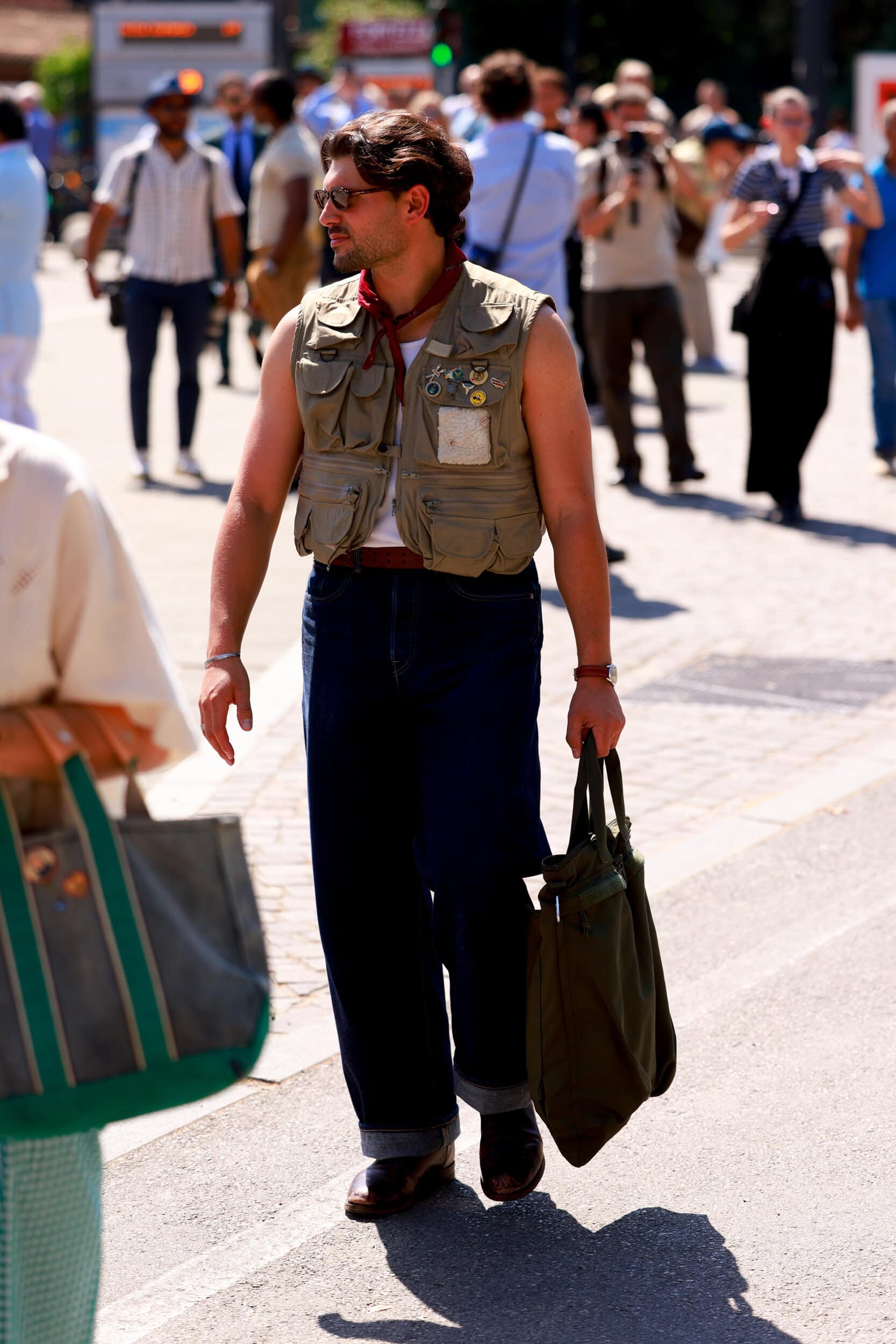 Firenze Pitti Uomo Men's Street Style Spring 2027 Shows