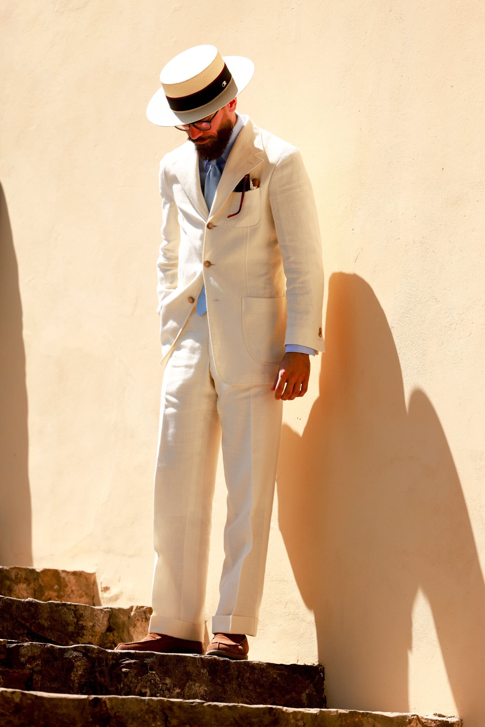 Firenze Pitti Uomo Men's Street Style Spring 2027 Shows