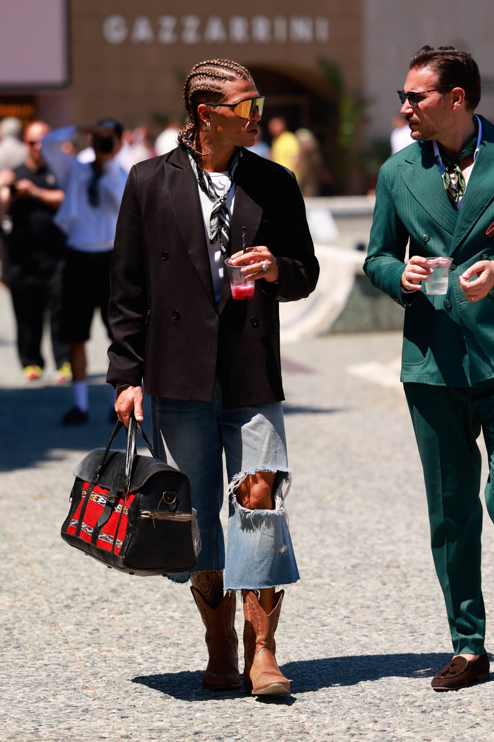 Firenze Pitti Uomo Men's Street Style Spring 2027 Shows