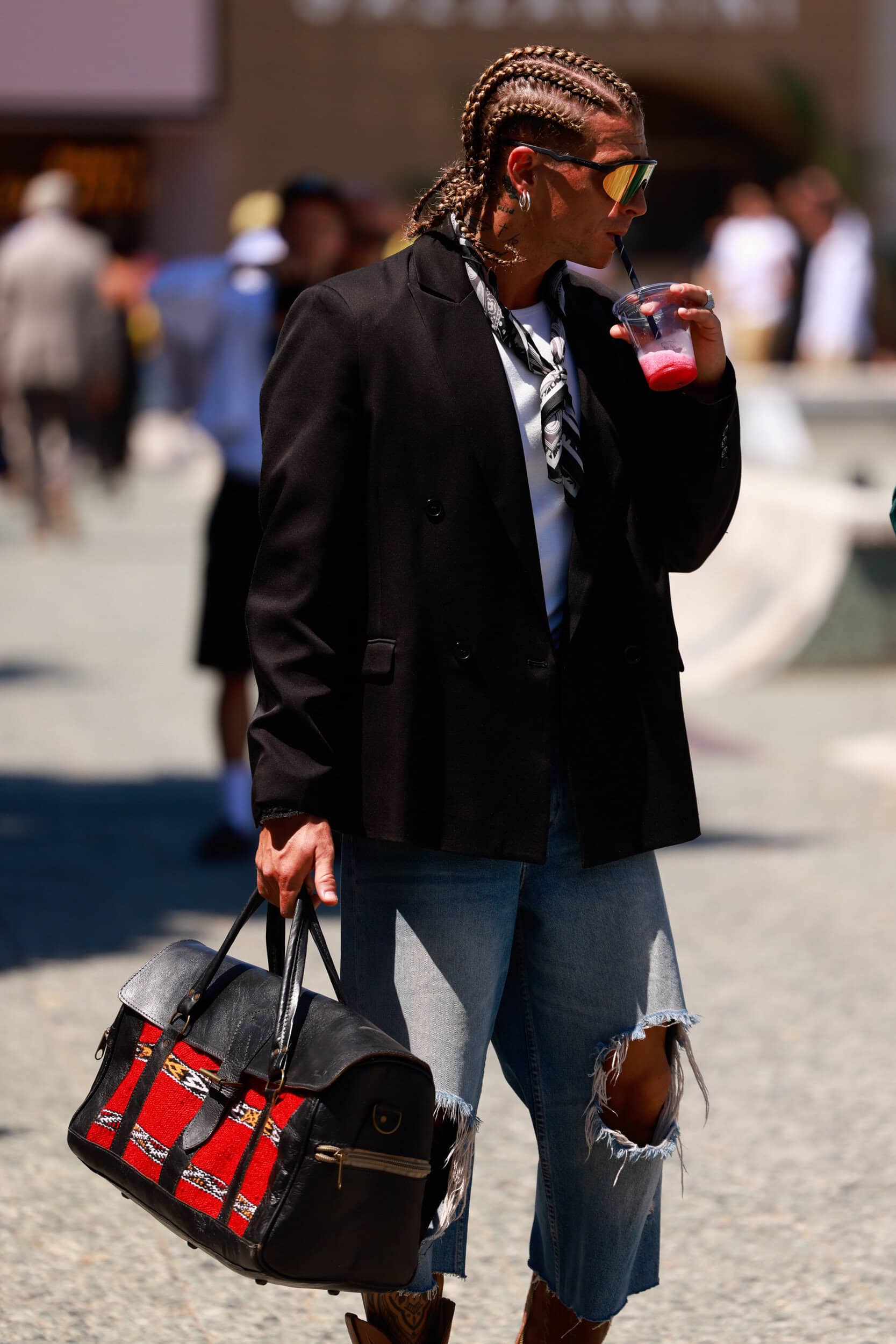 Firenze Pitti Uomo Men's Street Style Spring 2027 Shows