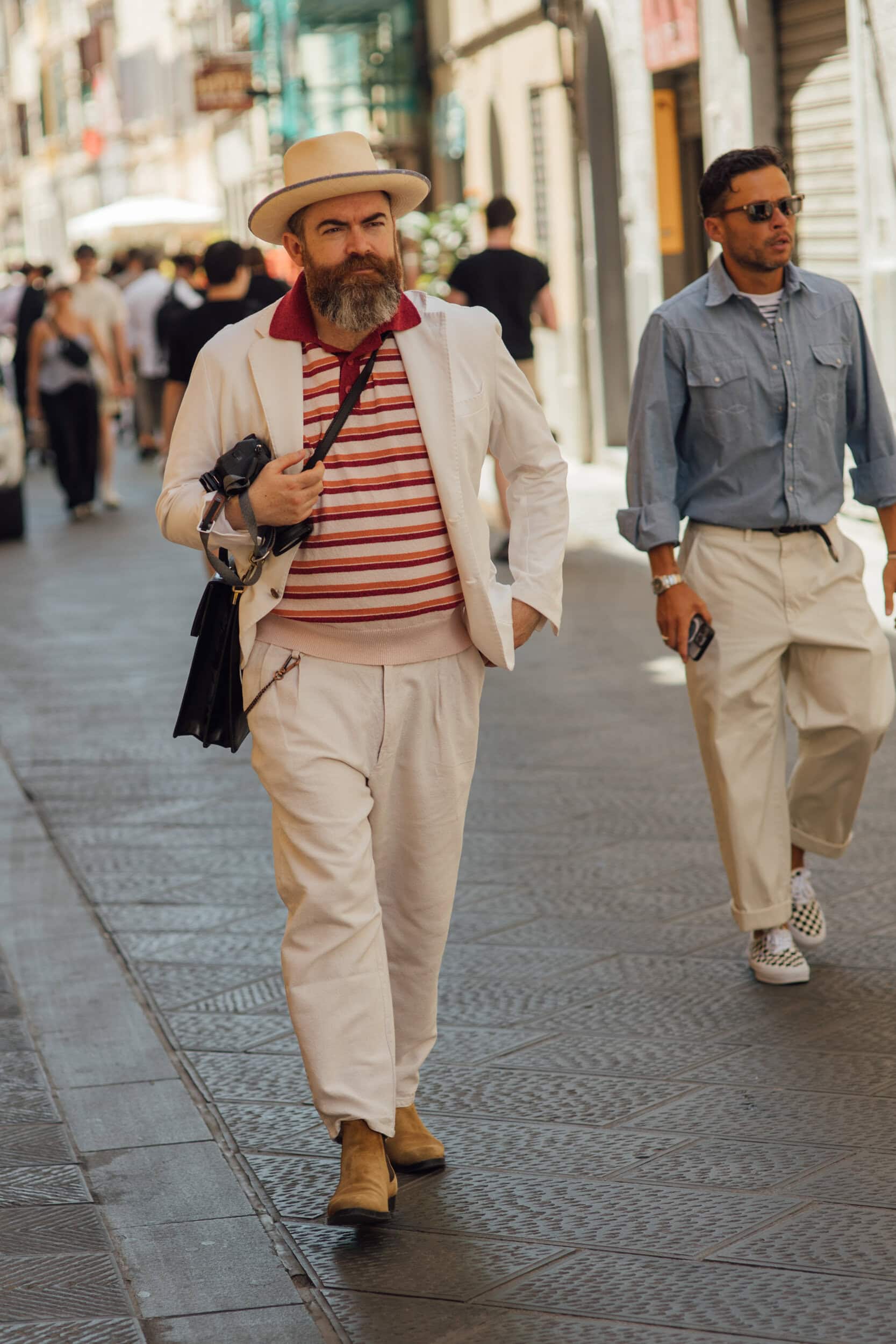 Firenze Pitti Uomo Men's Street Style Spring 2027 Shows