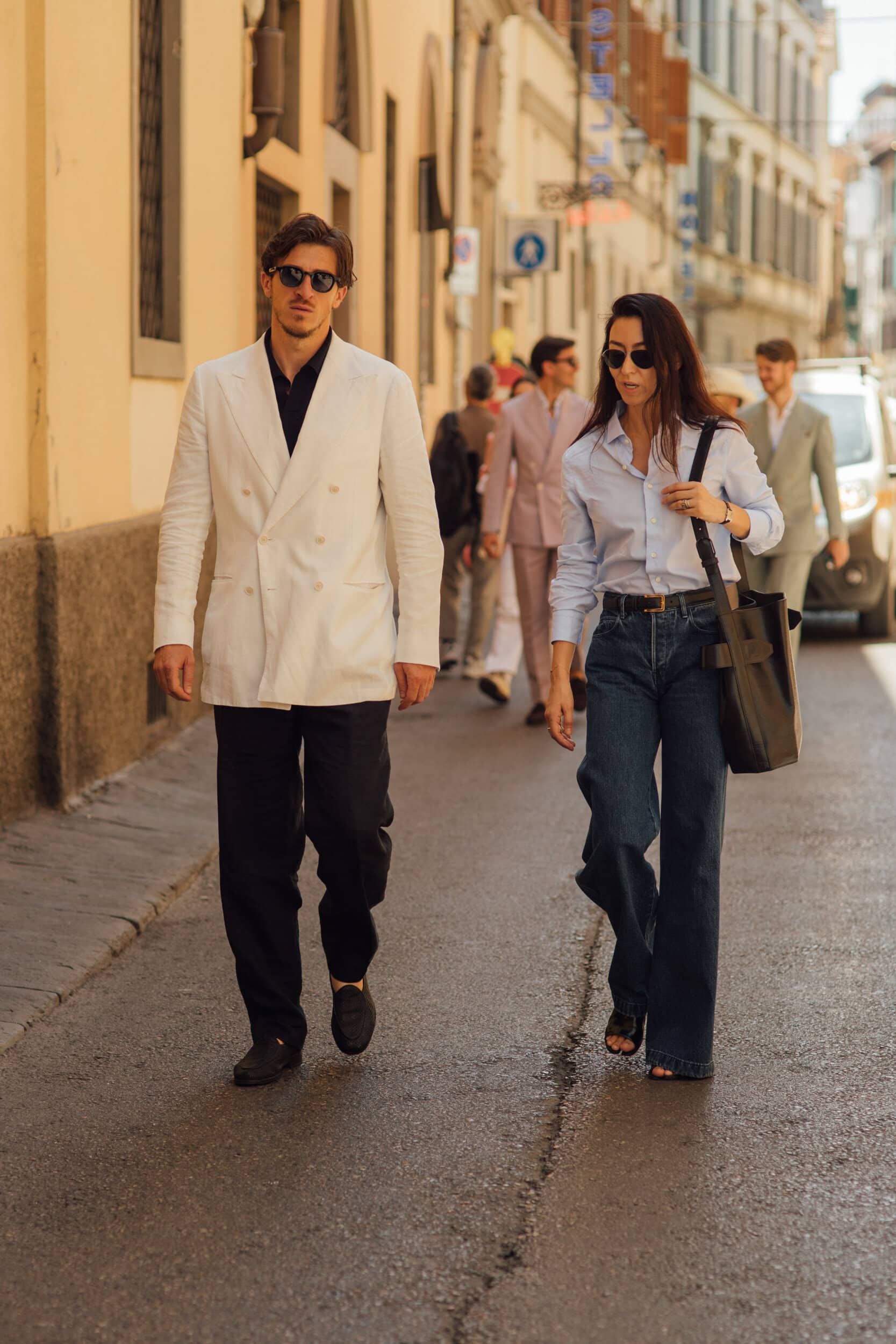 Firenze Pitti Uomo Men's Street Style Spring 2027 Shows
