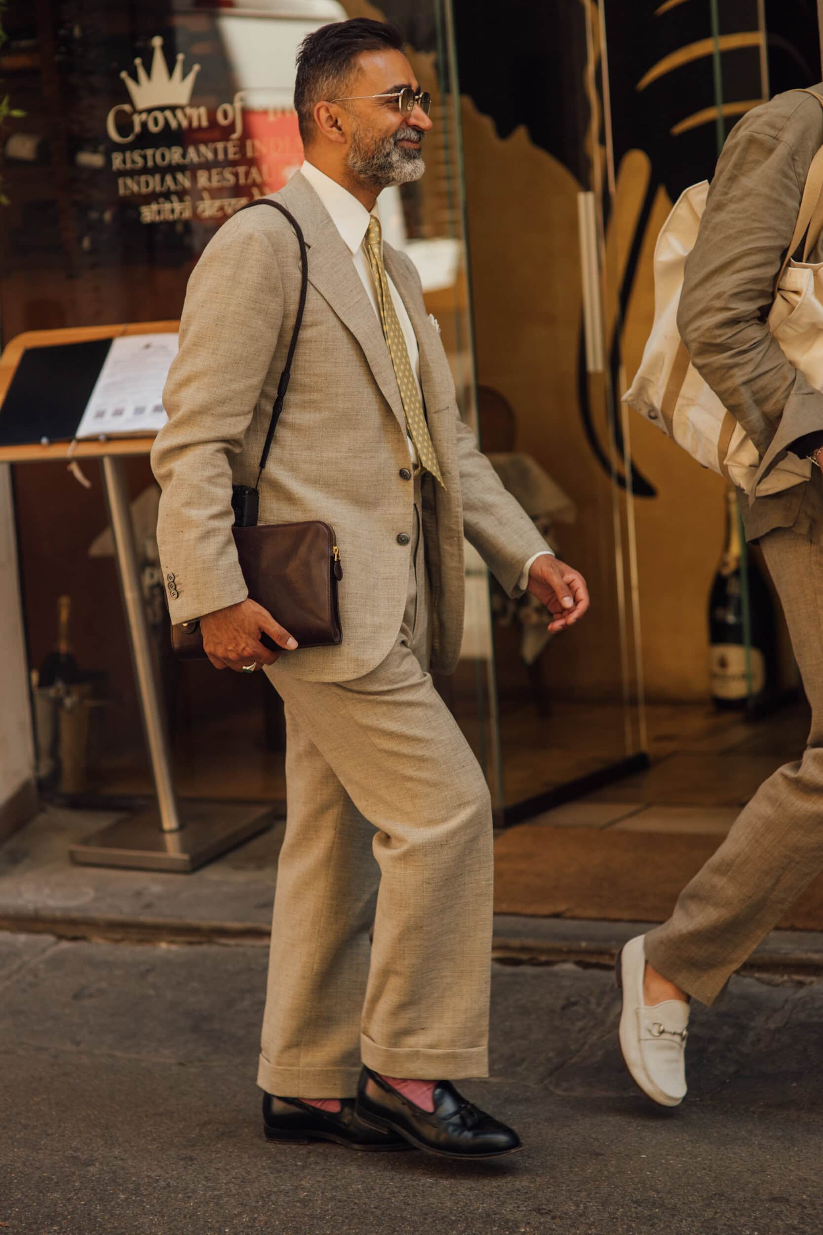 Firenze Pitti Uomo Men's Street Style Spring 2027 Shows