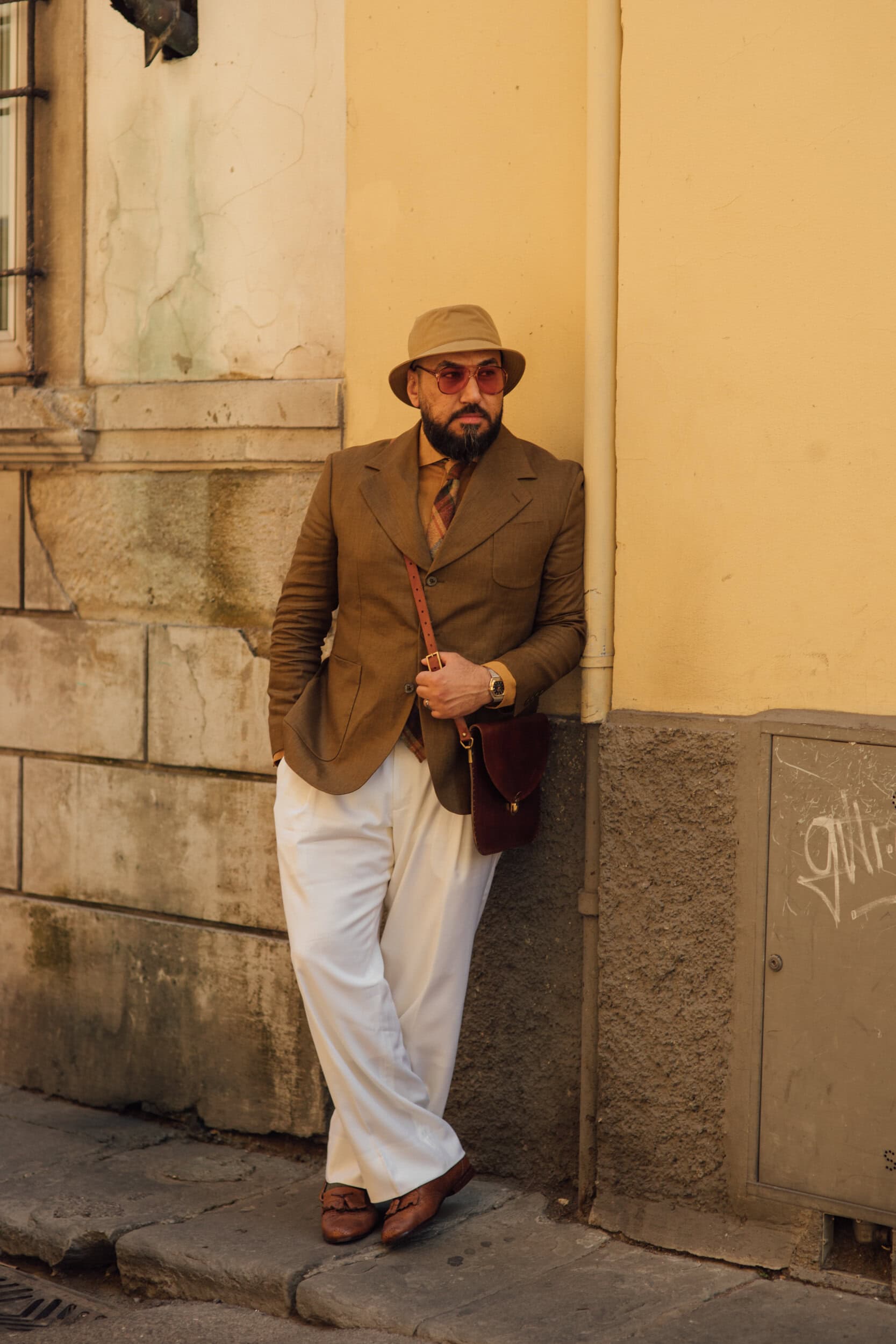 Firenze Pitti Uomo Men's Street Style Spring 2027 Shows