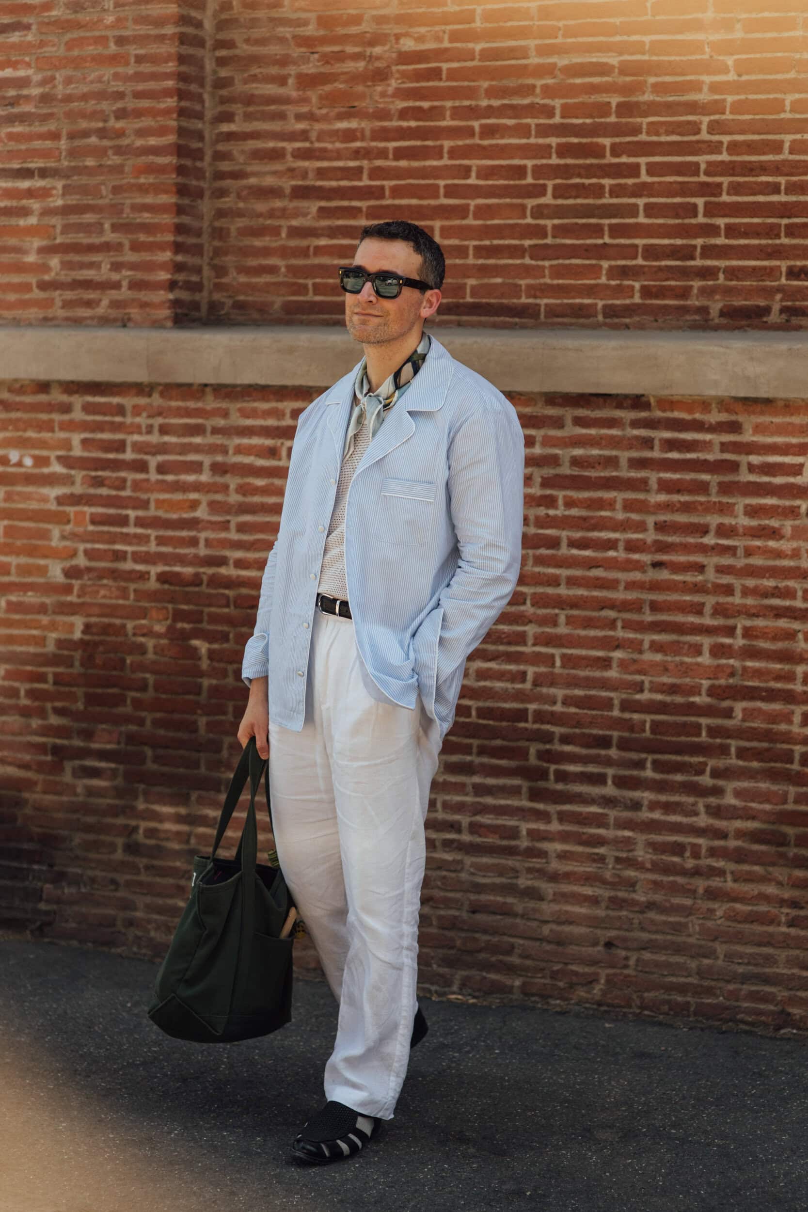 Firenze Pitti Uomo Men's Street Style Spring 2027 Shows