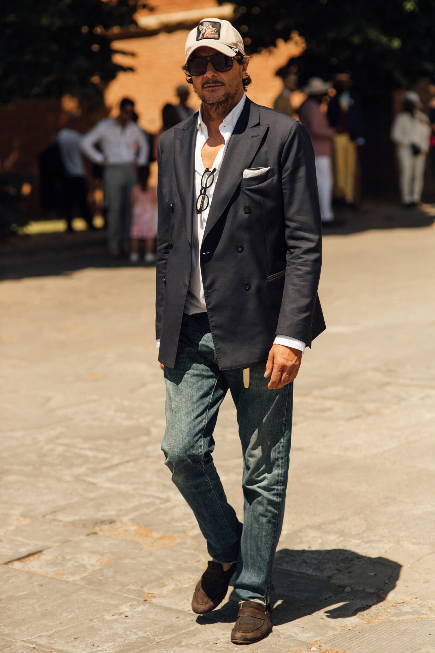 Firenze Pitti Uomo Men's Street Style Spring 2027 Shows