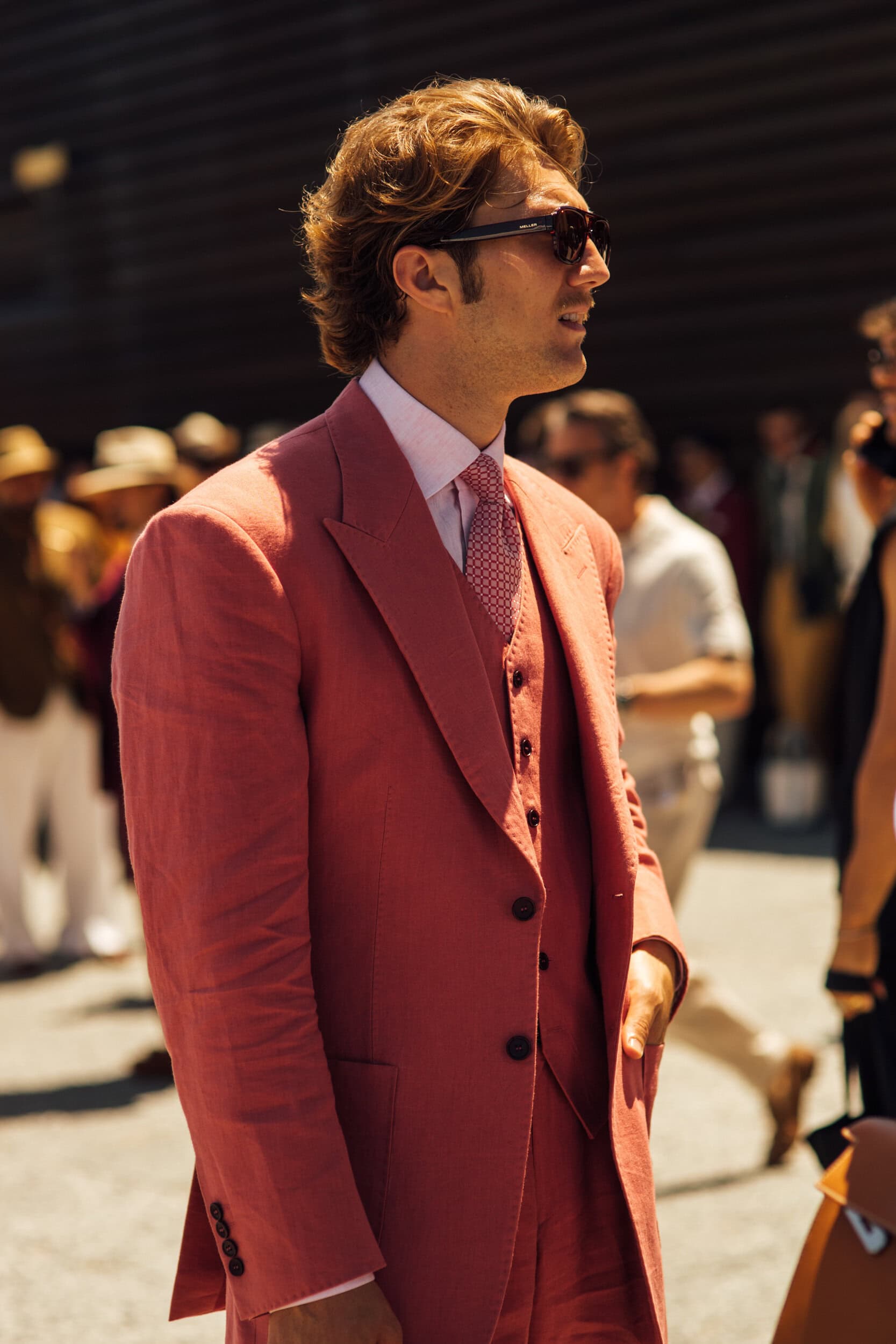 Firenze Pitti Uomo Men's Street Style Spring 2027 Shows