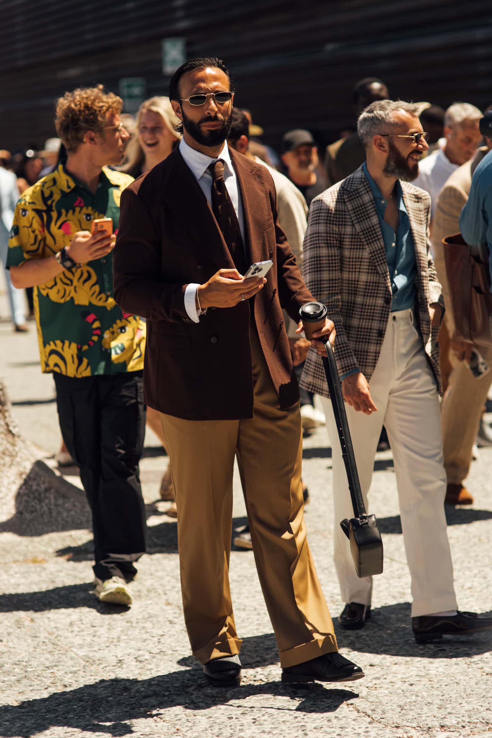 Firenze Pitti Uomo Men's Street Style Spring 2027 Shows