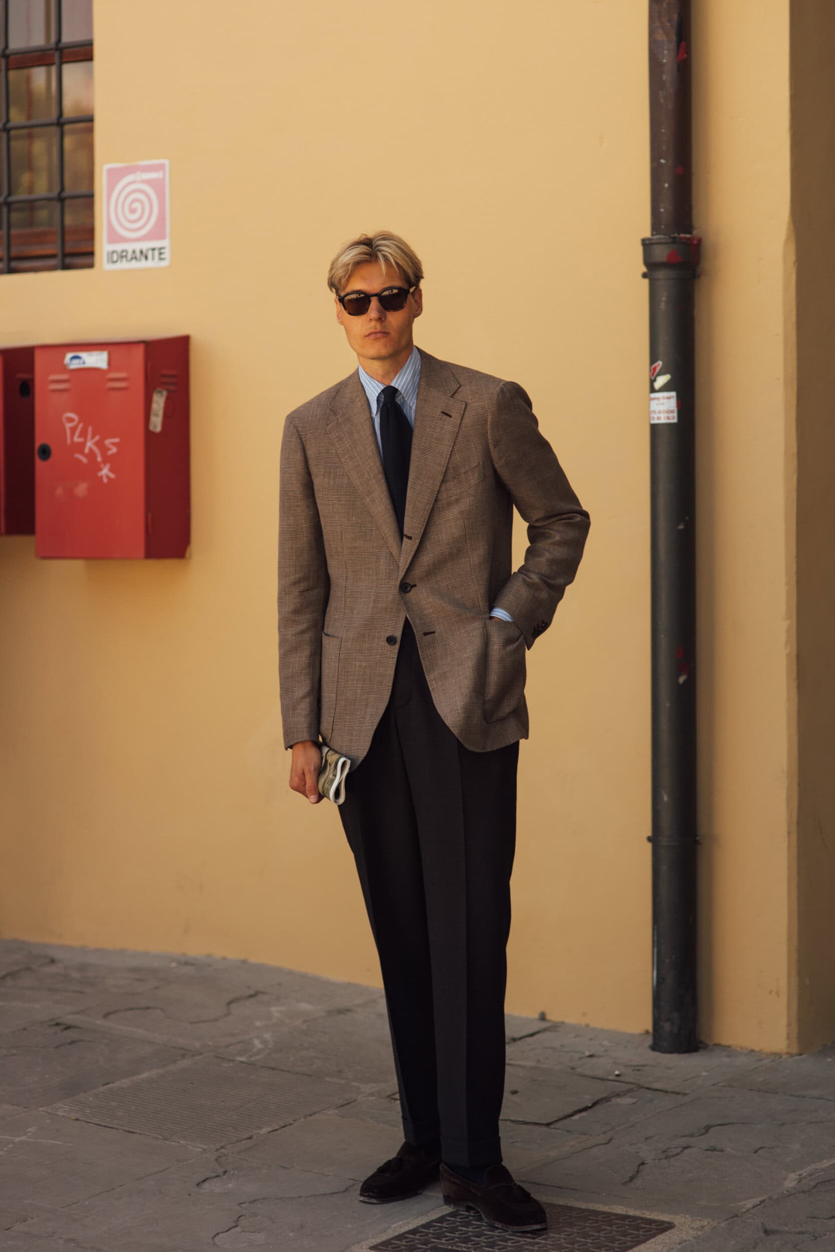Firenze Pitti Uomo Men's Street Style Spring 2027 Shows