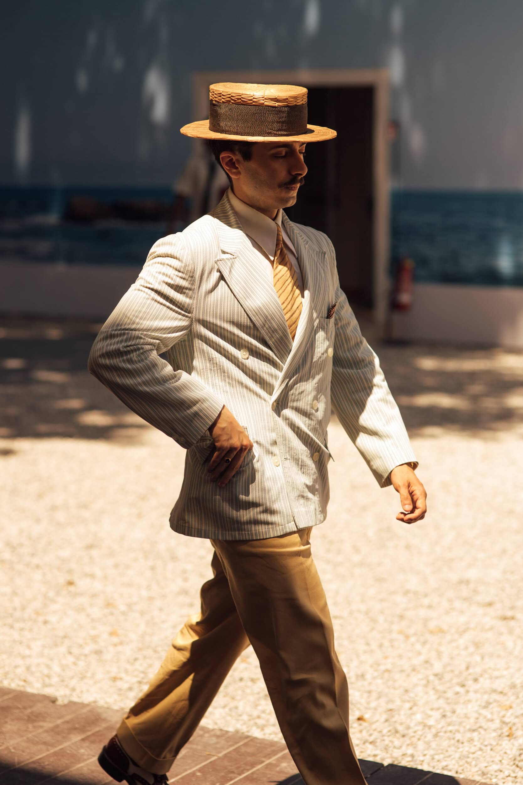 Firenze Pitti Uomo Men's Street Style Spring 2027 Shows