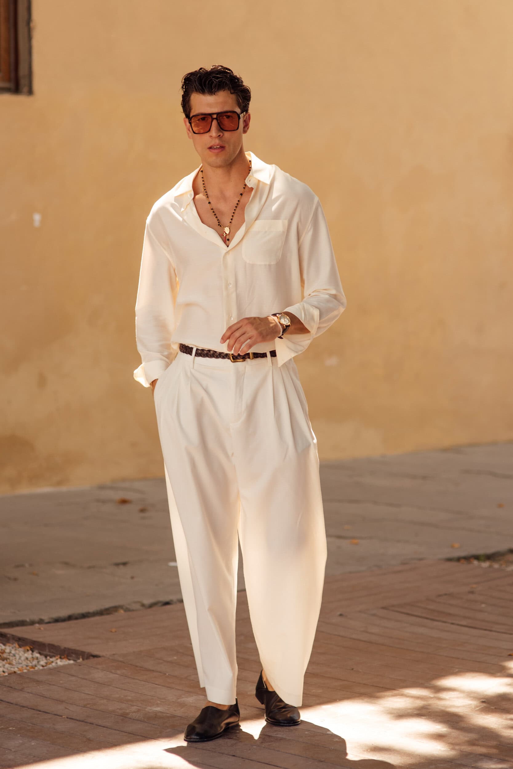 Firenze Pitti Uomo Men's Street Style Spring 2027 Shows