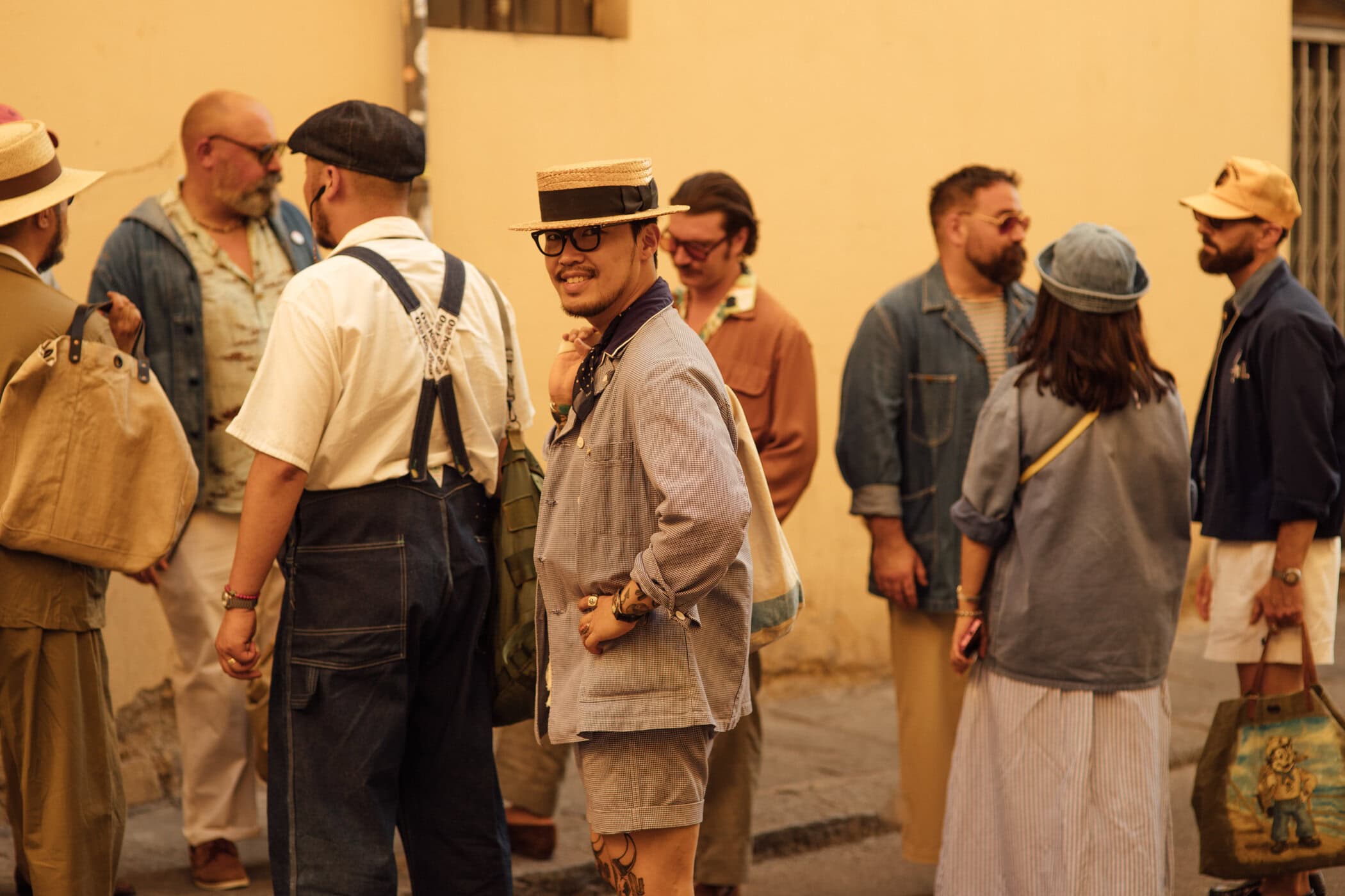 Firenze Pitti Uomo Men's Street Style Spring 2027 Shows