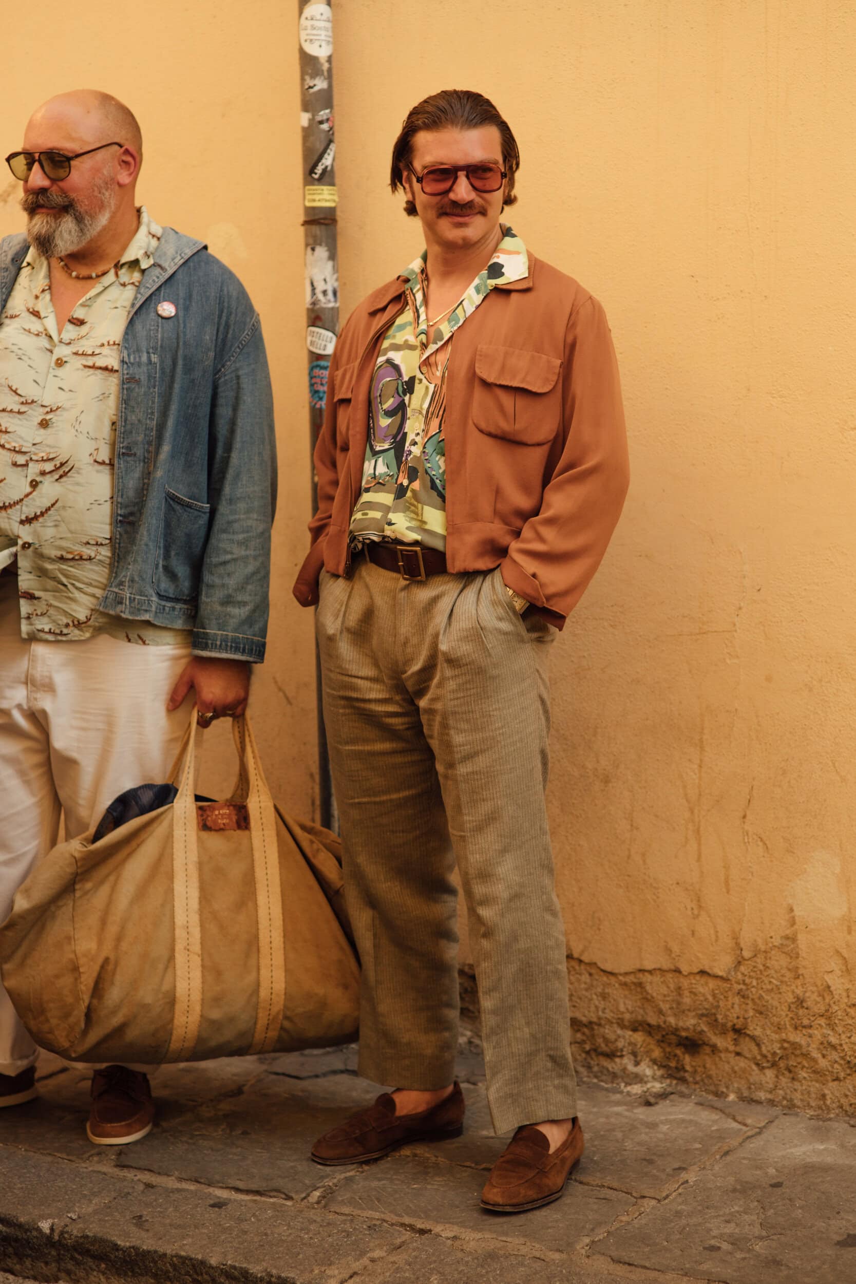 Firenze Pitti Uomo Men's Street Style Spring 2027 Shows
