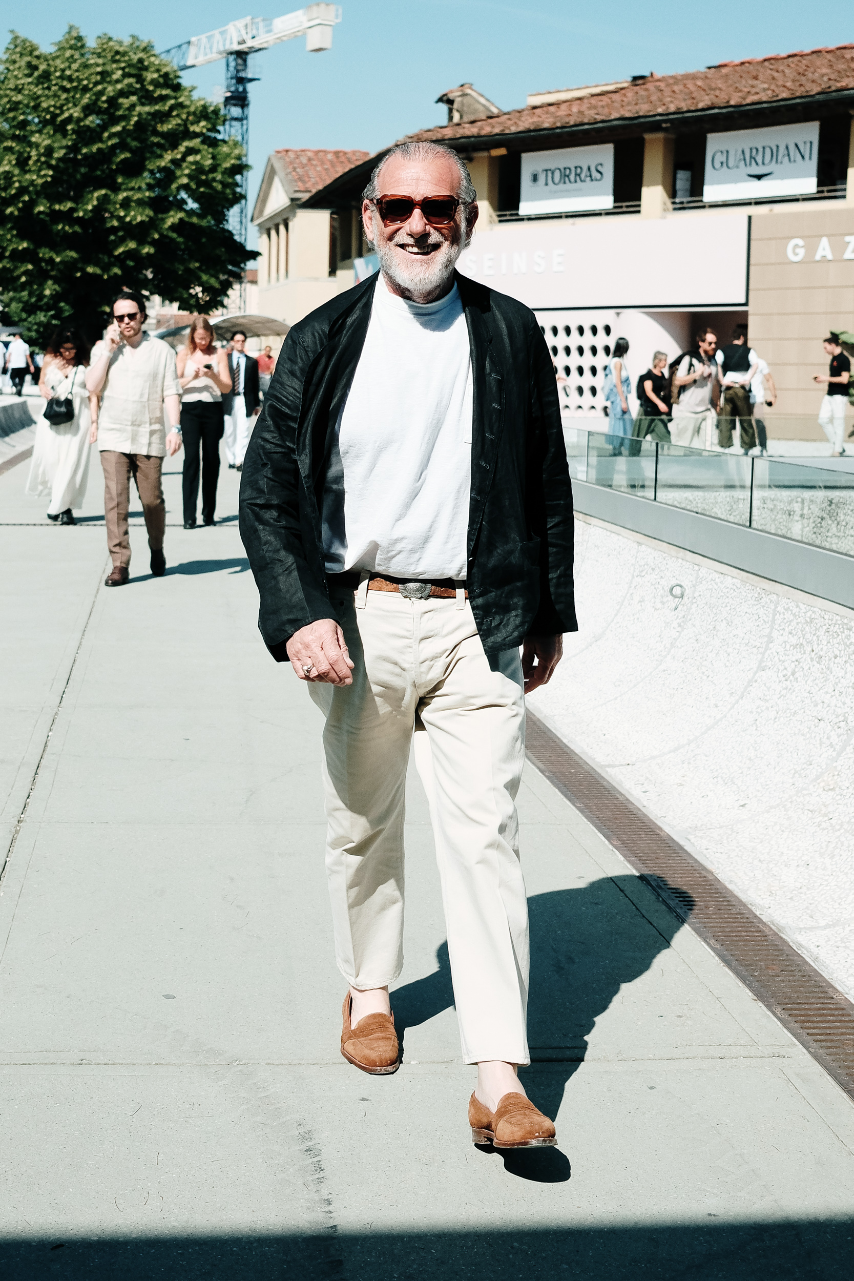 Firenze Pitti Uomo Men's Street Style Spring 2027 Shows