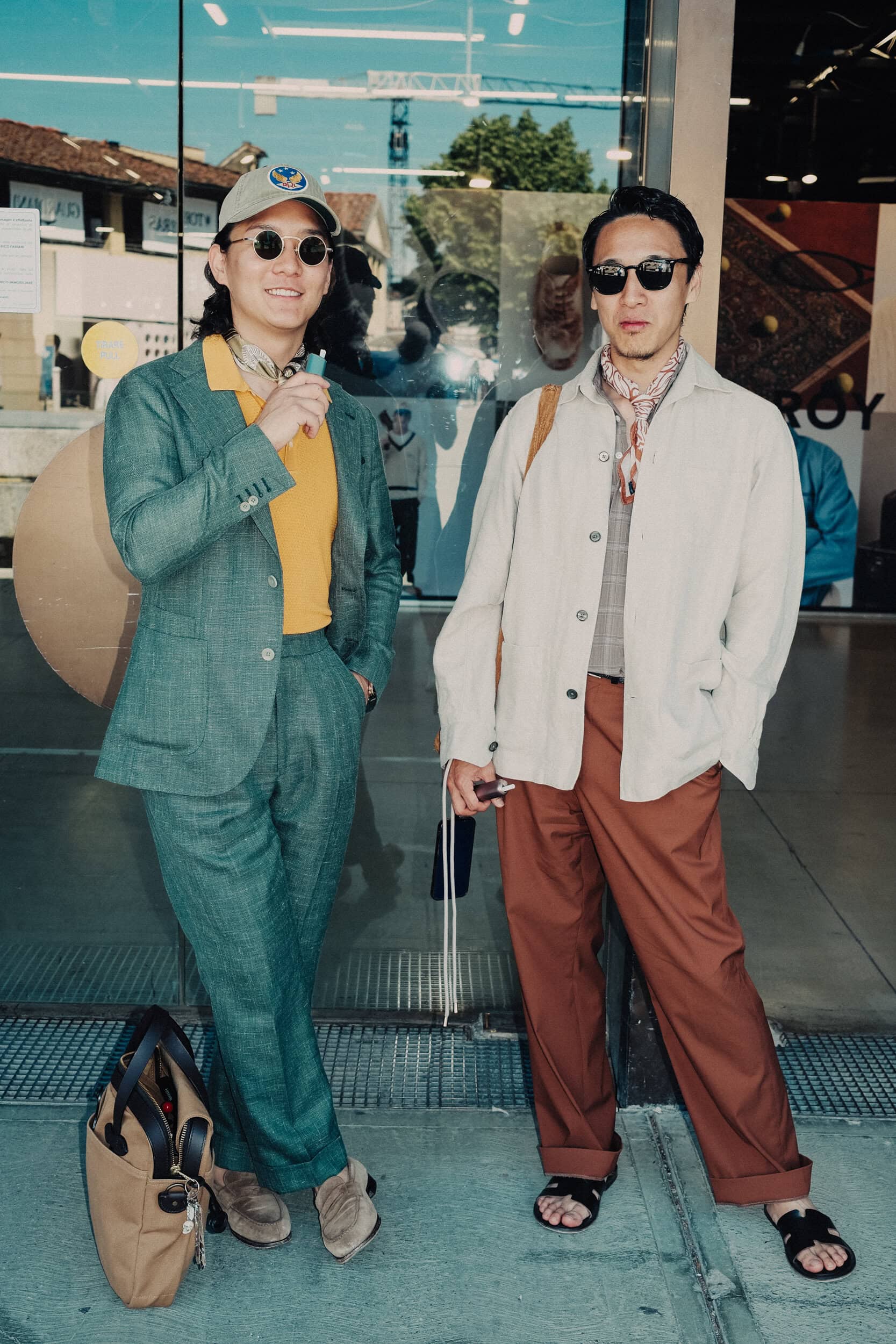 Firenze Pitti Uomo Men's Street Style Spring 2027 Shows