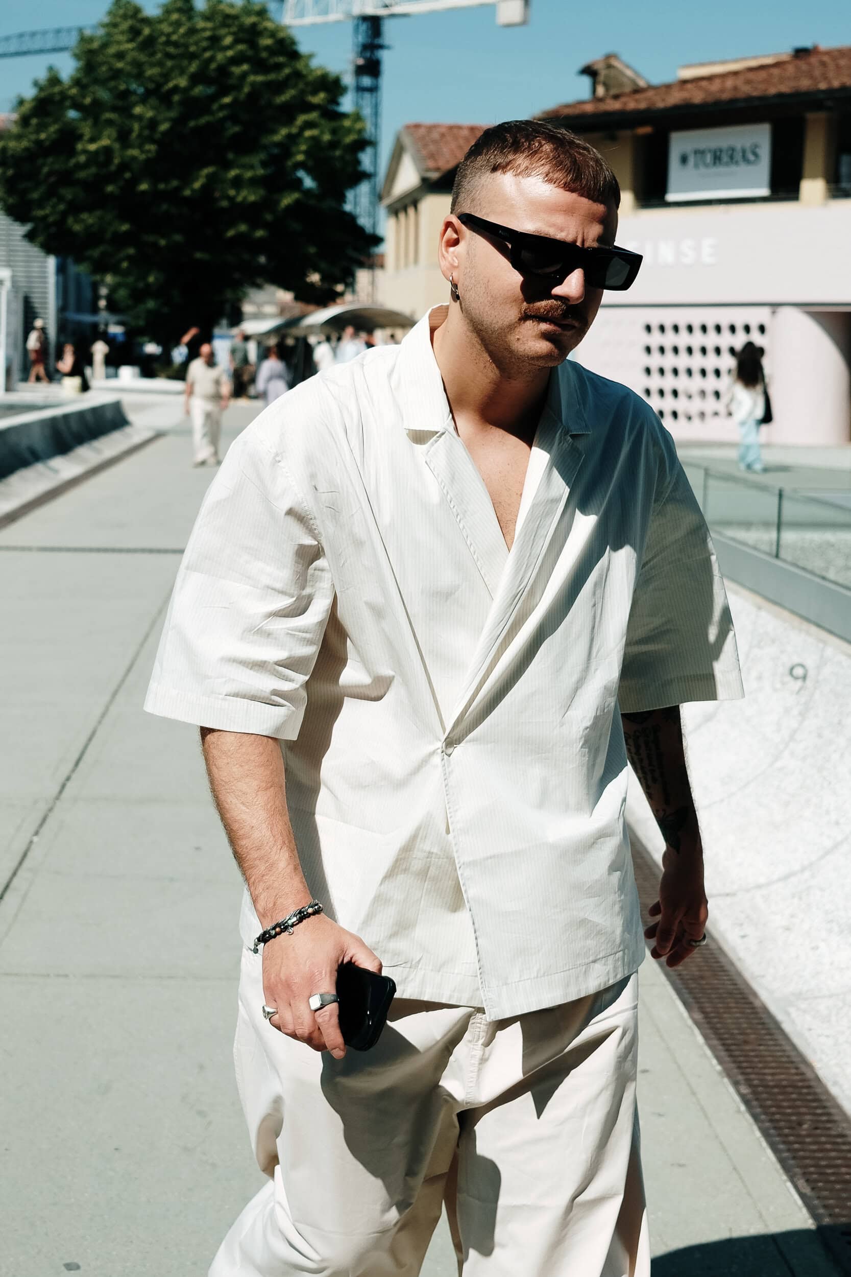 Firenze Pitti Uomo Men's Street Style Spring 2027 Shows