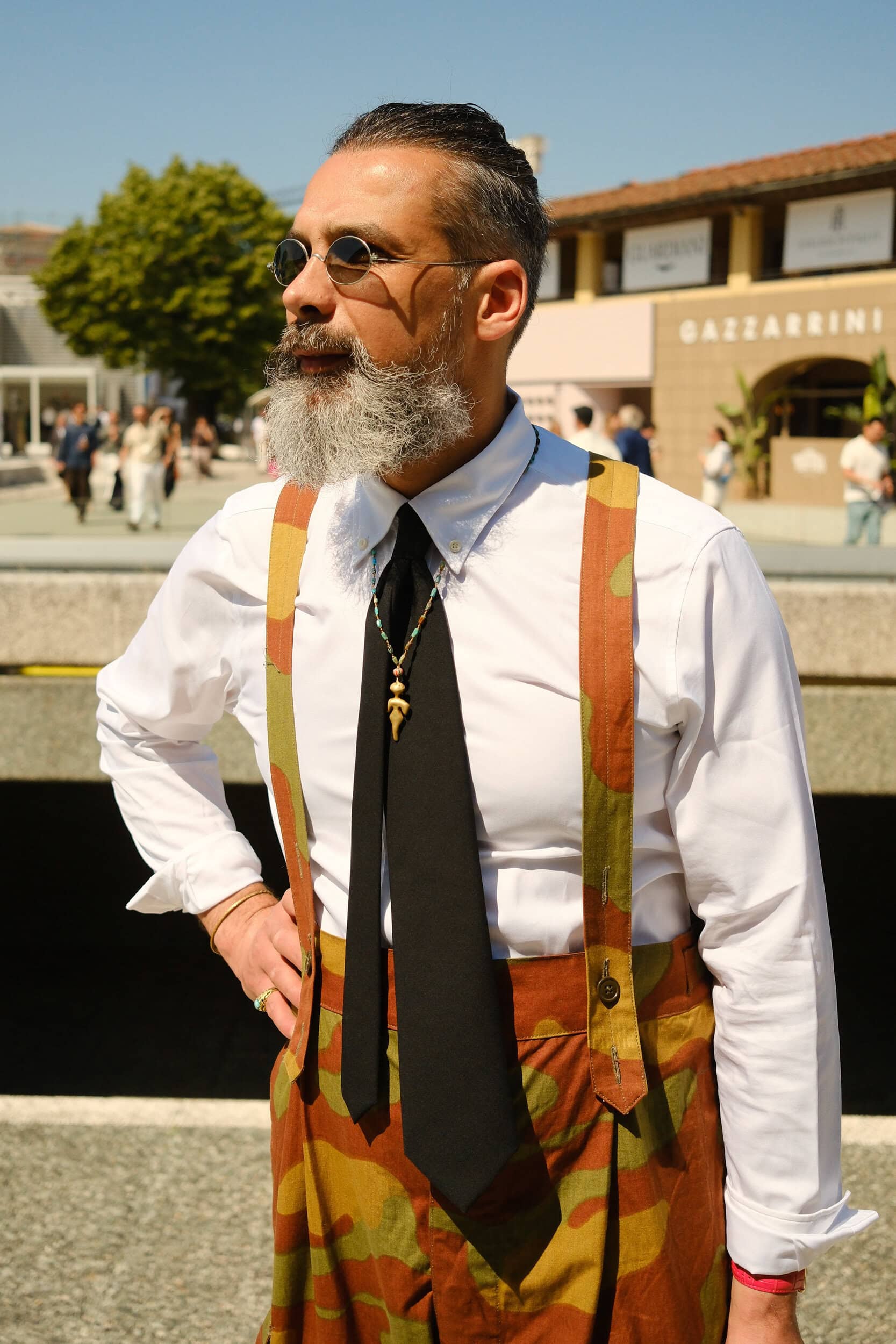 Firenze Pitti Uomo Men's Street Style Spring 2027 Shows