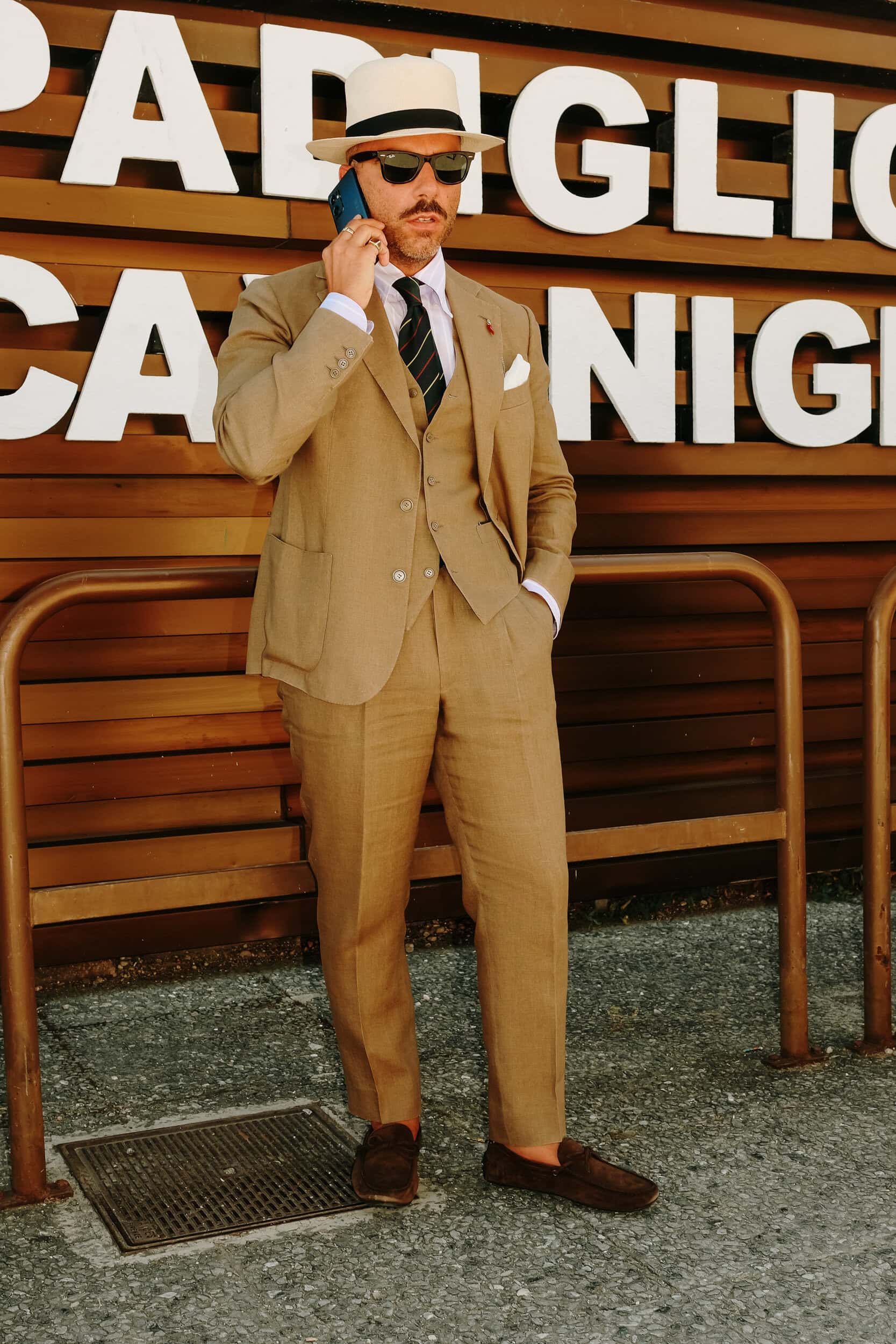 Firenze Pitti Uomo Men's Street Style Spring 2027 Shows