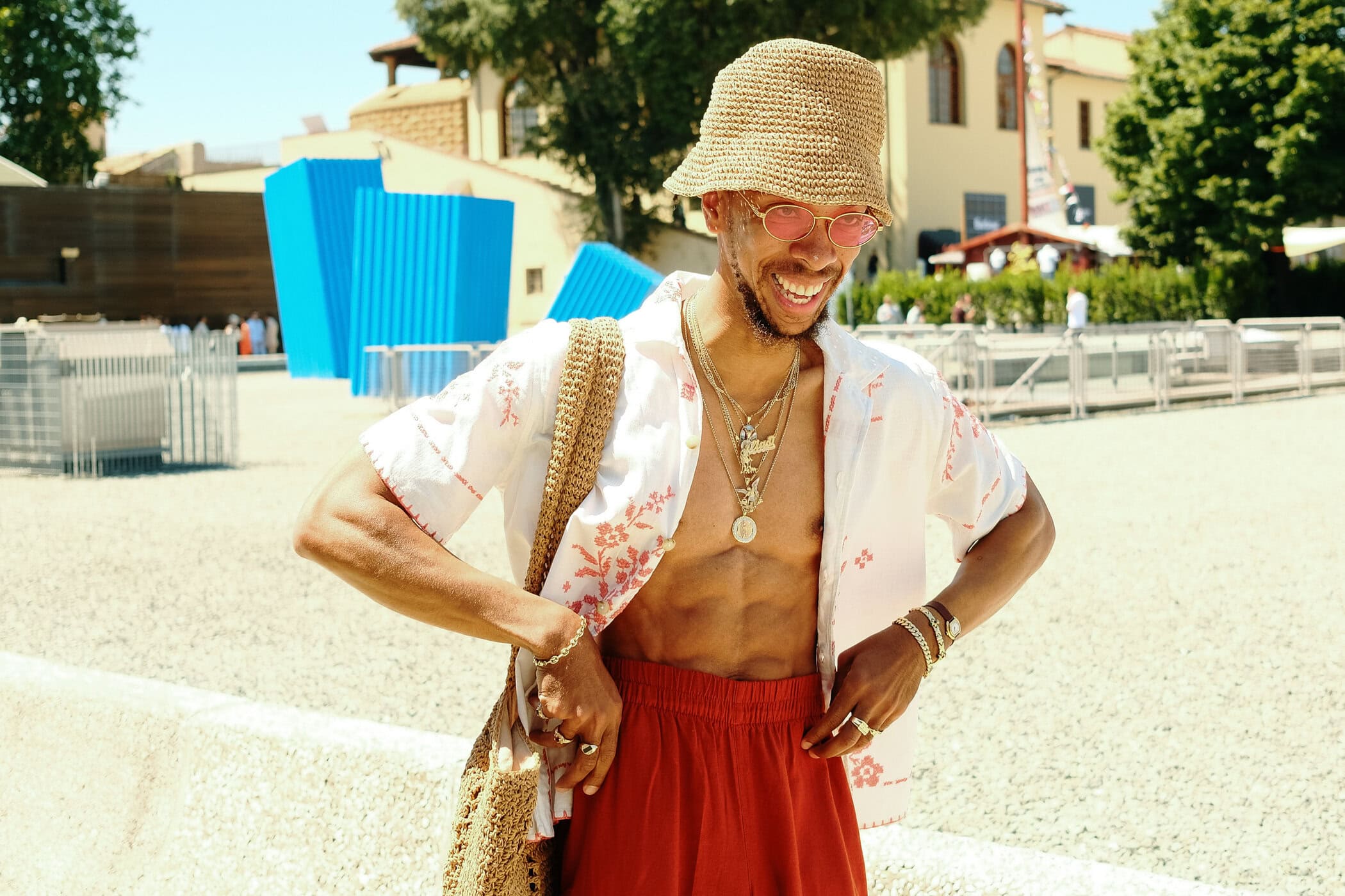 Firenze Pitti Uomo Men's Street Style Spring 2027 Shows