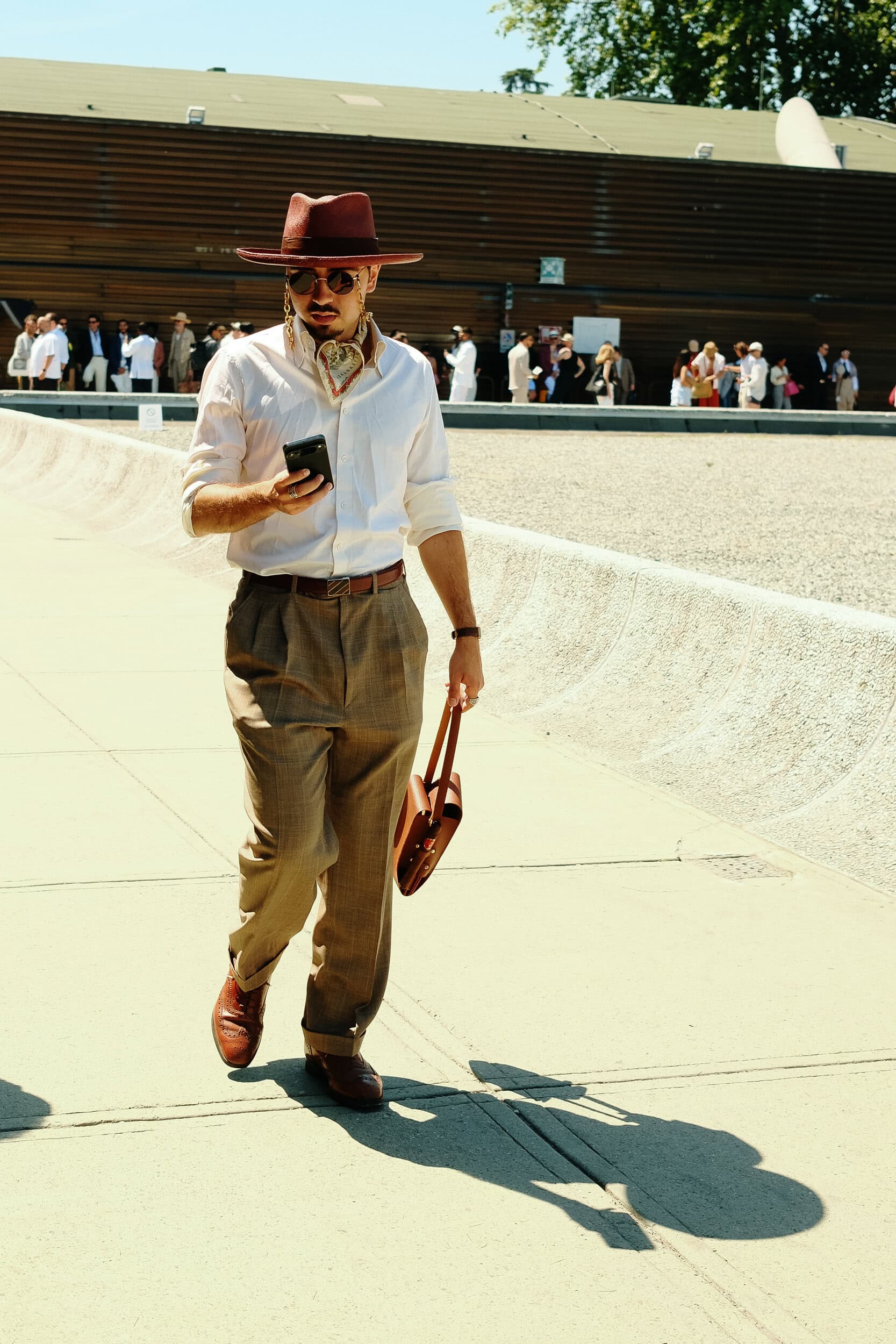 Firenze Pitti Uomo Men's Street Style Spring 2027 Shows