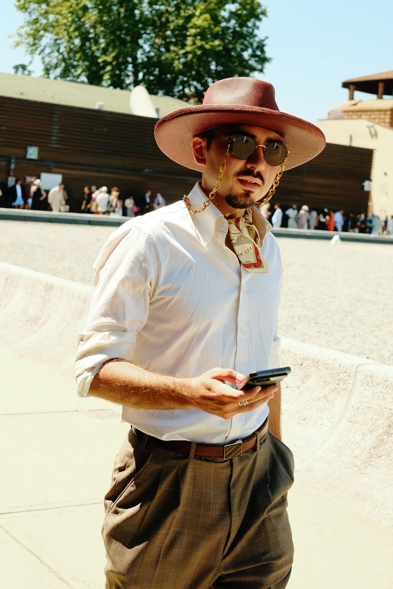 Firenze Pitti Uomo Men's Street Style Spring 2027 Shows
