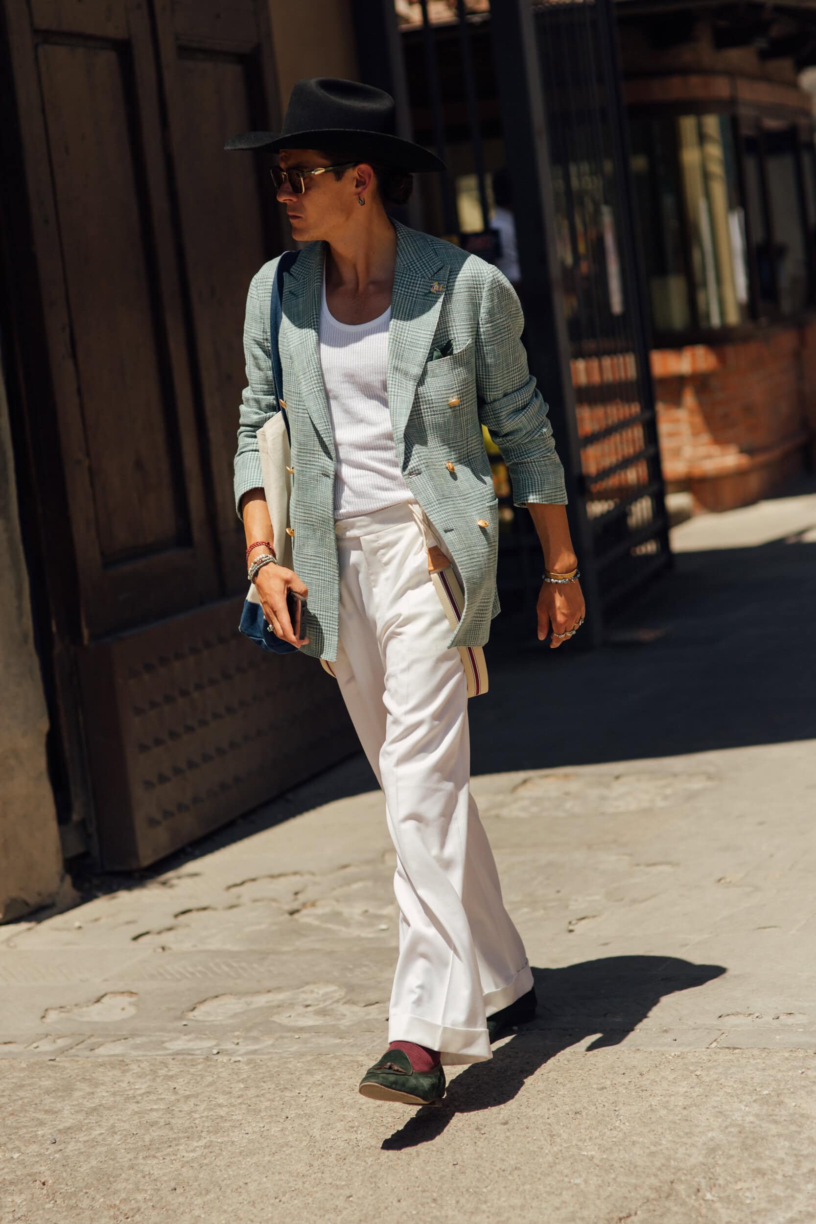Firenze Pitti Uomo Men's Street Style Spring 2027 Shows
