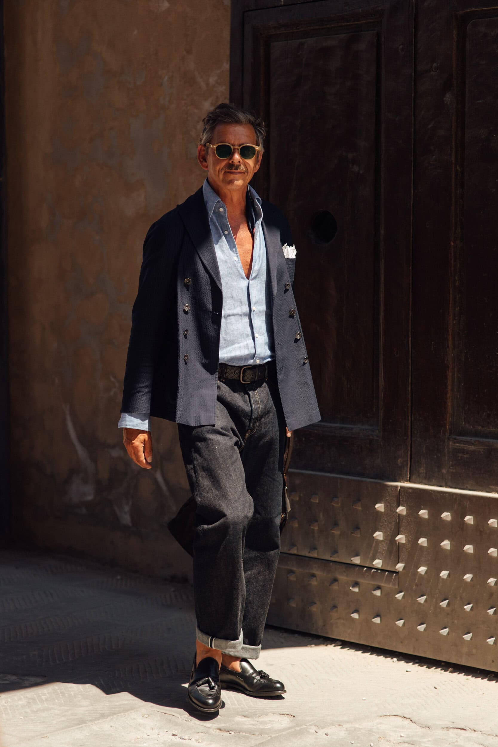 Firenze Pitti Uomo Men's Street Style Spring 2027 Shows