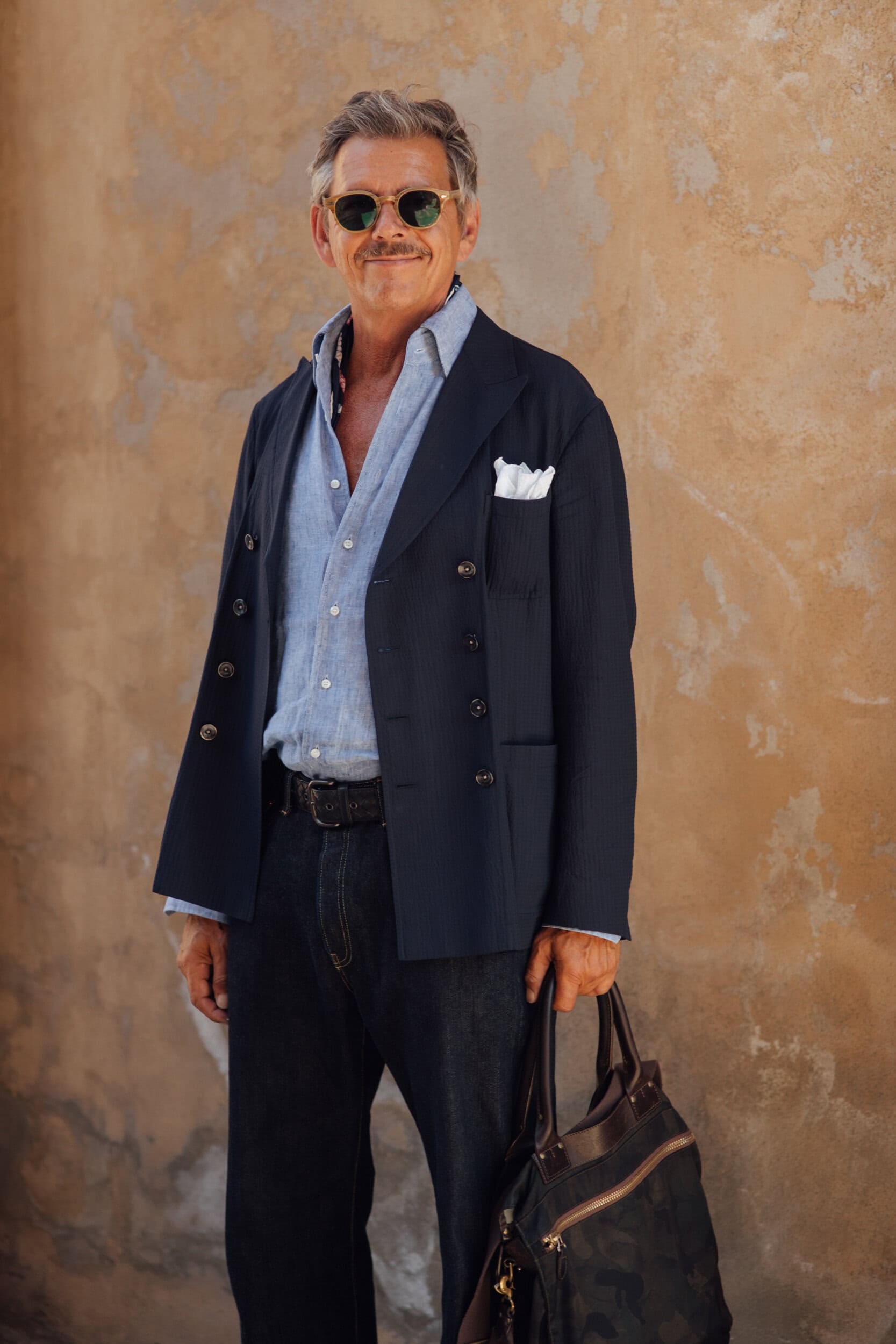 Firenze Pitti Uomo Men's Street Style Spring 2027 Shows