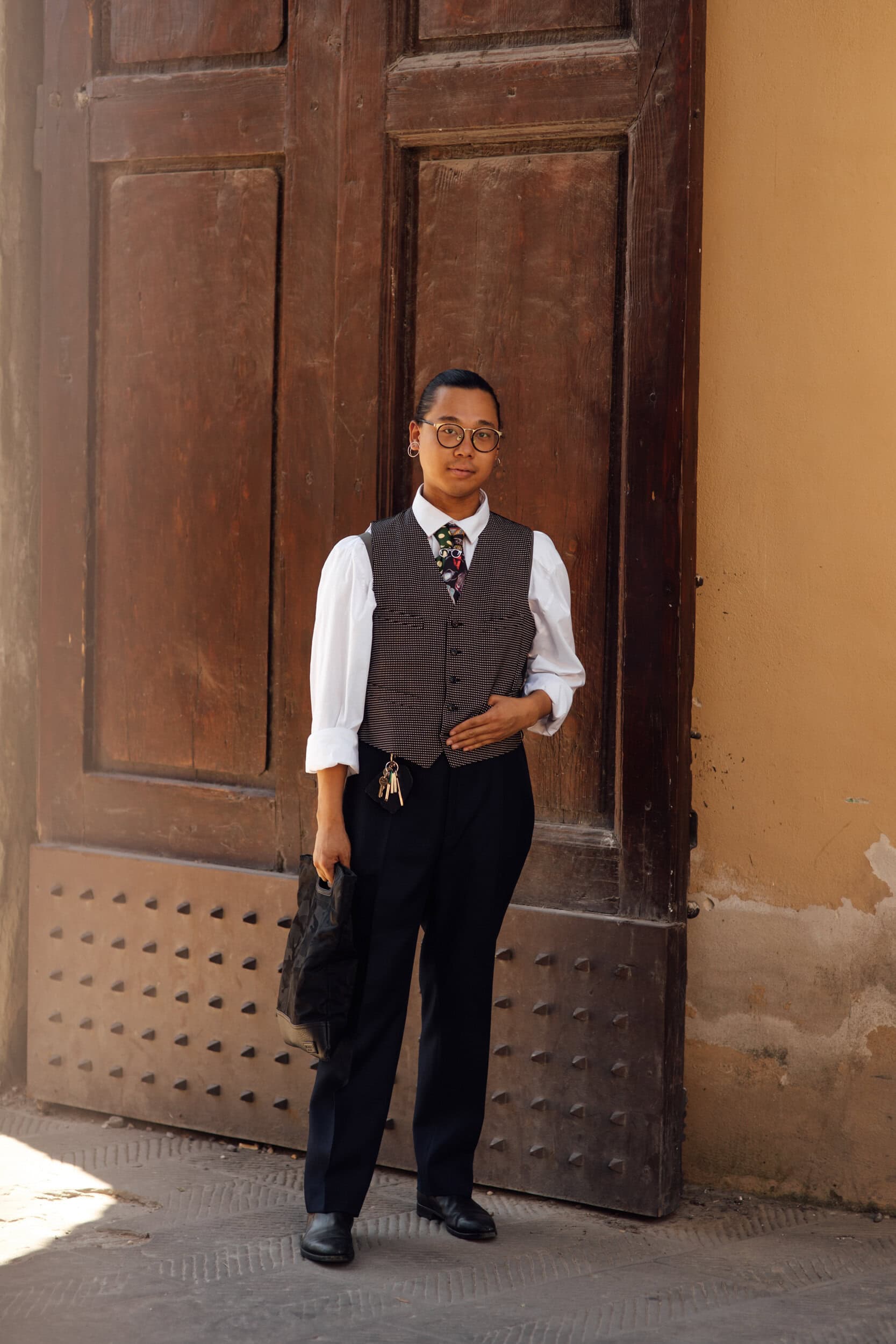 Firenze Pitti Uomo Men's Street Style Spring 2027 Shows