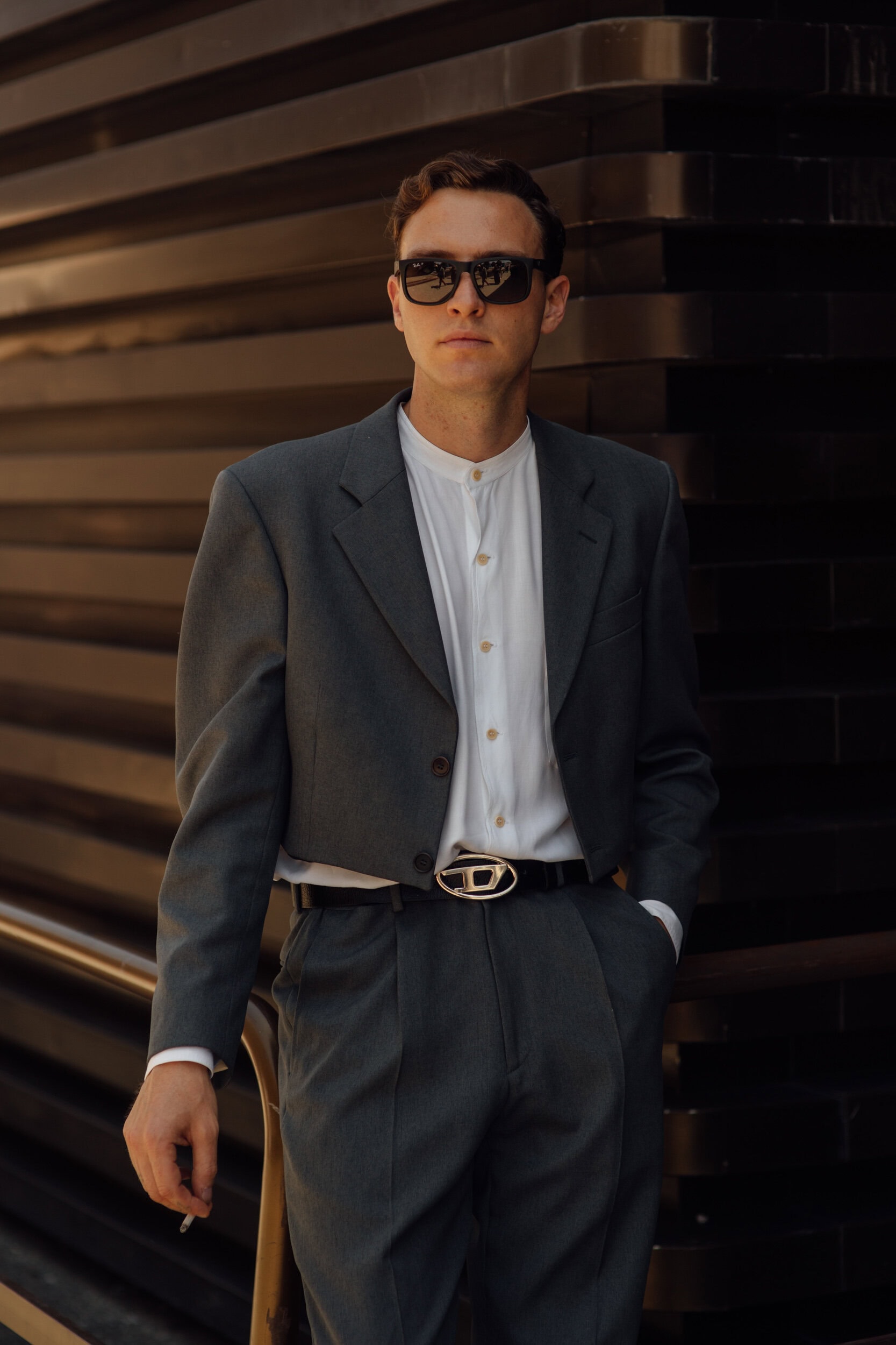 Firenze Pitti Uomo Men's Street Style Spring 2027 Shows
