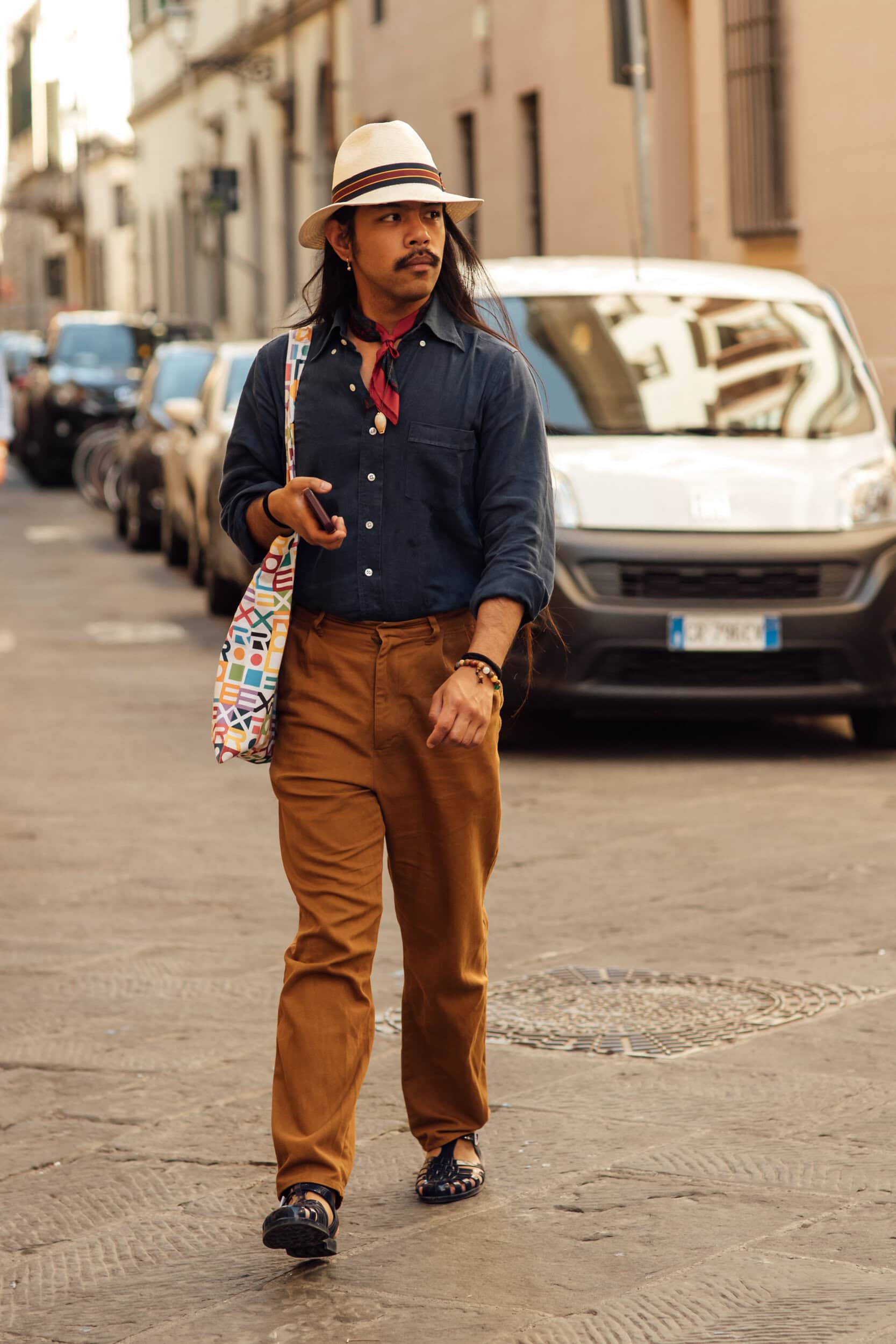 Firenze Pitti Uomo Men's Street Style Spring 2027 Shows