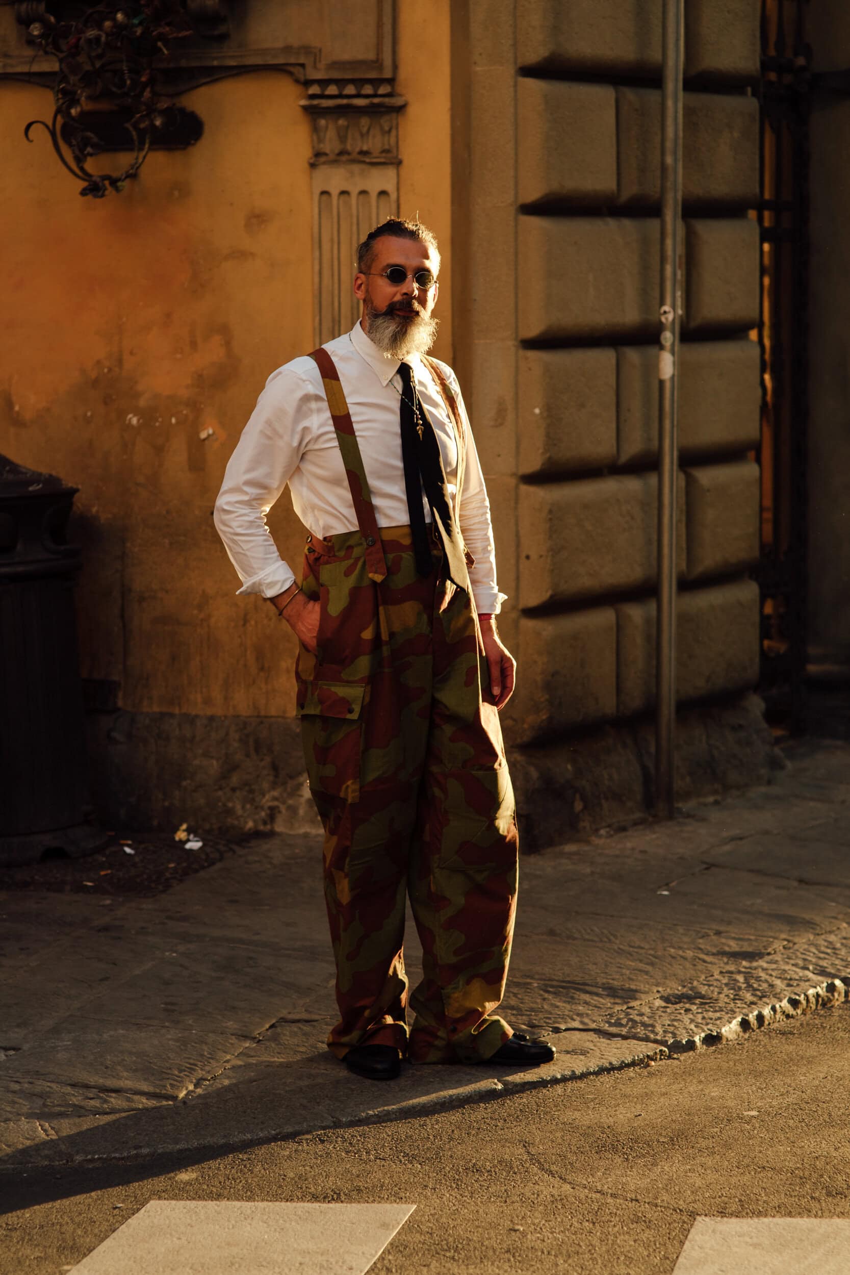 Firenze Pitti Uomo Men's Street Style Spring 2027 Shows