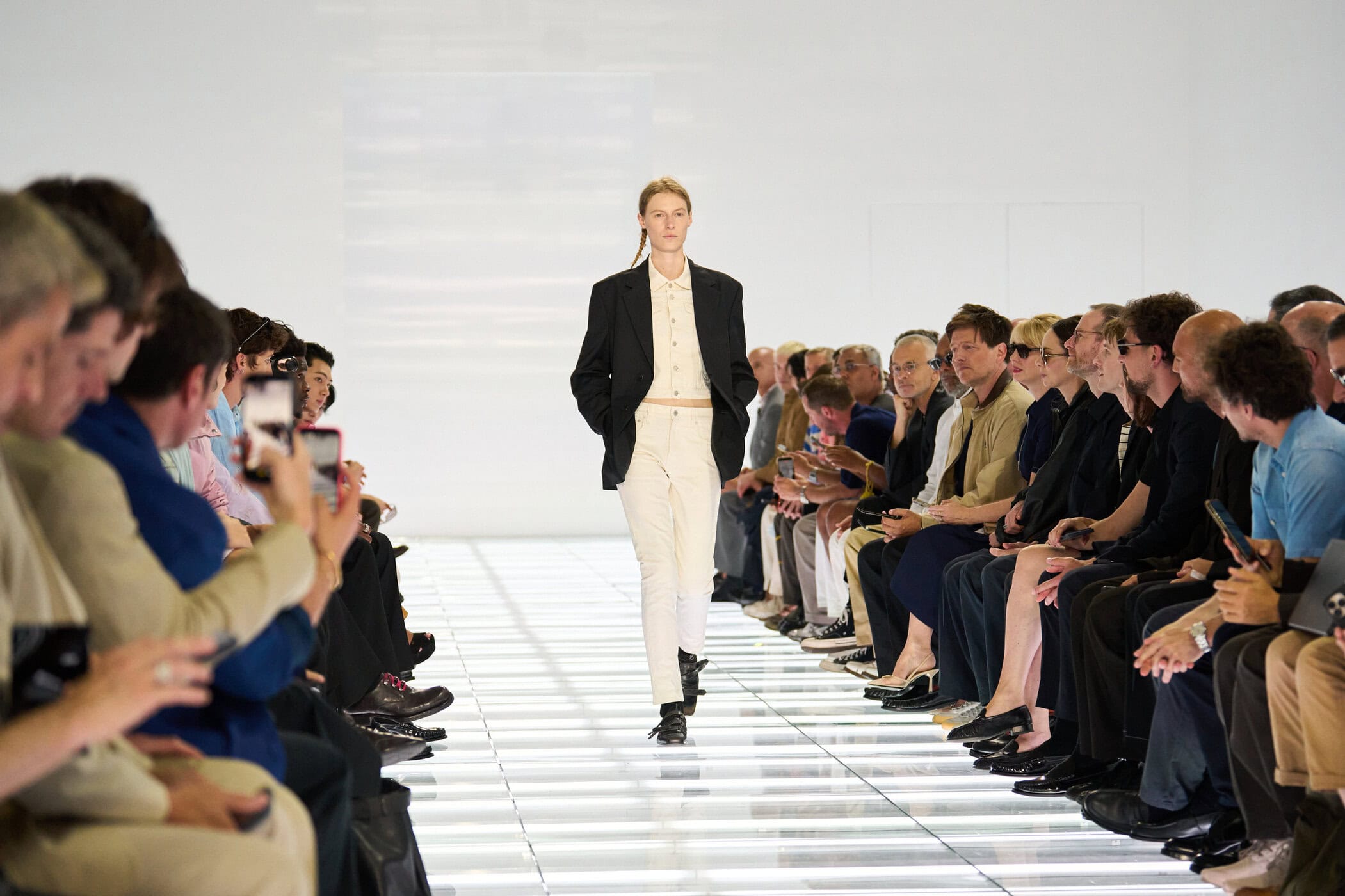 Prada Spring 2027 Men's Fashion Show Atmosphere