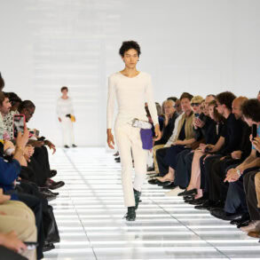 Prada Spring 2027 Men's Fashion Show Atmosphere