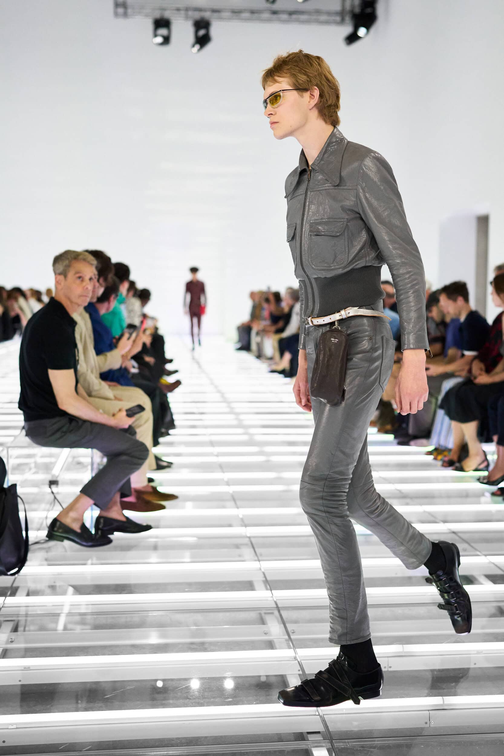 Prada Spring 2027 Men's Fashion Show Atmosphere