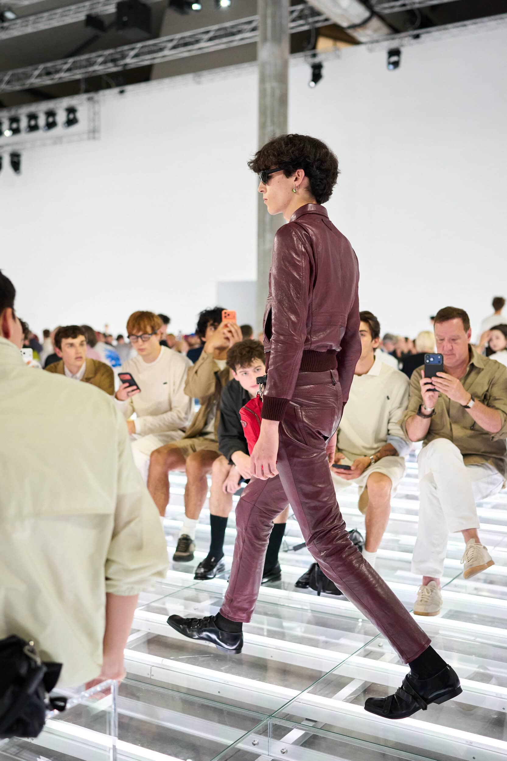 Prada Spring 2027 Men's Fashion Show Atmosphere