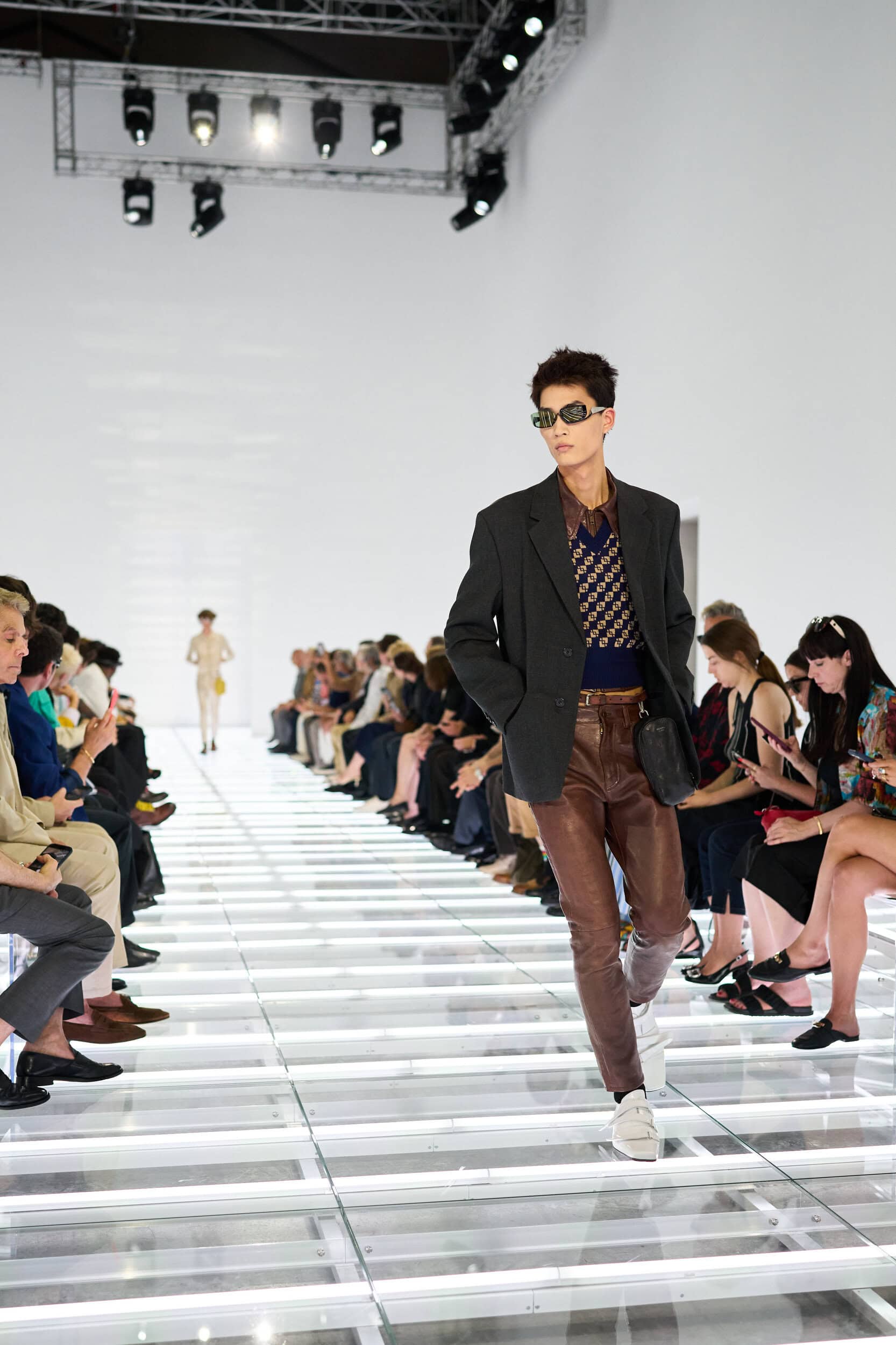 Prada Spring 2027 Men's Fashion Show Atmosphere