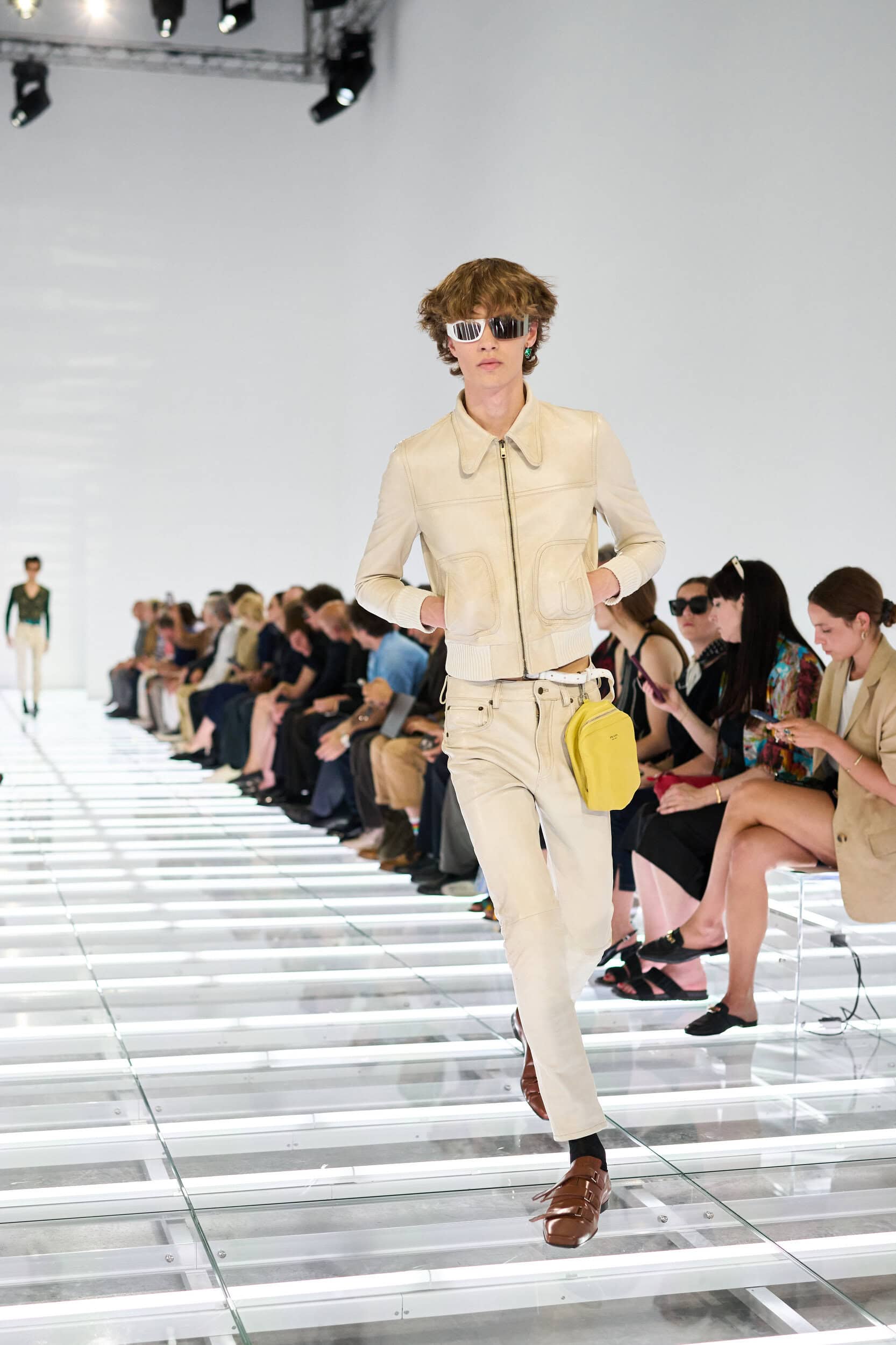 Prada Spring 2027 Men's Fashion Show Atmosphere